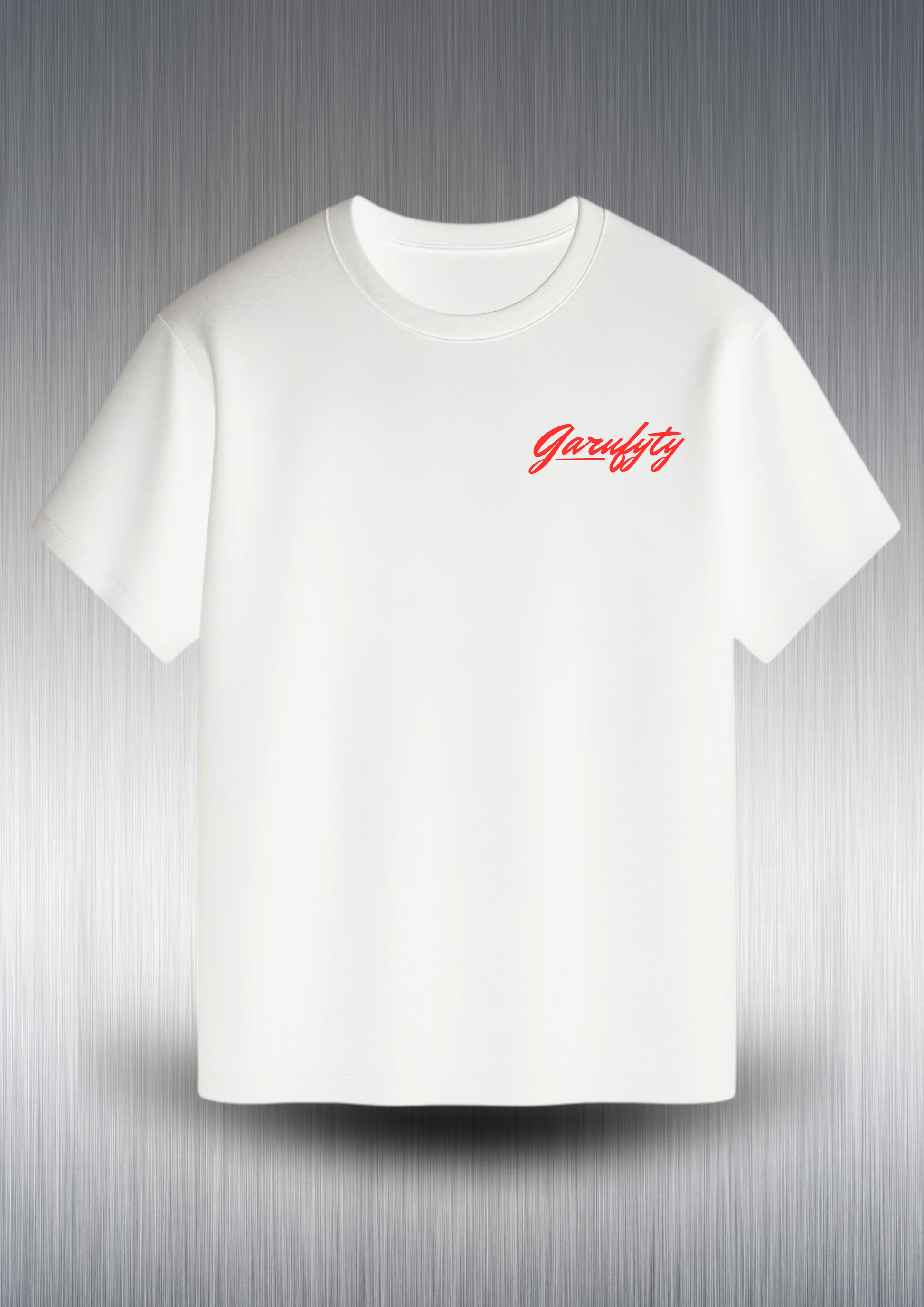 Camiseta manga corta Unisex Basic 1 Logo rojo