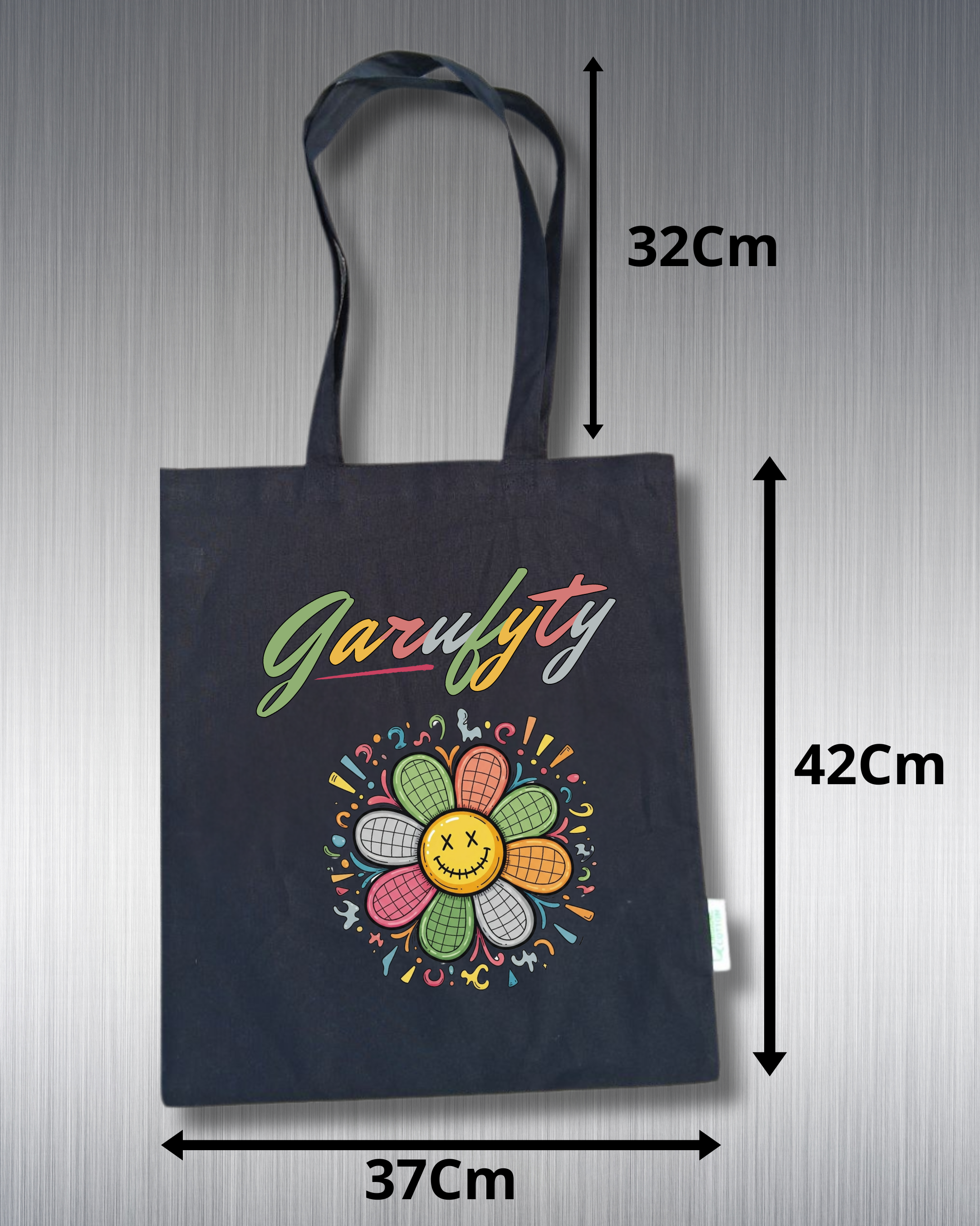 Tote Smile Garufyty – Estilo urbano rebelde y ecológico