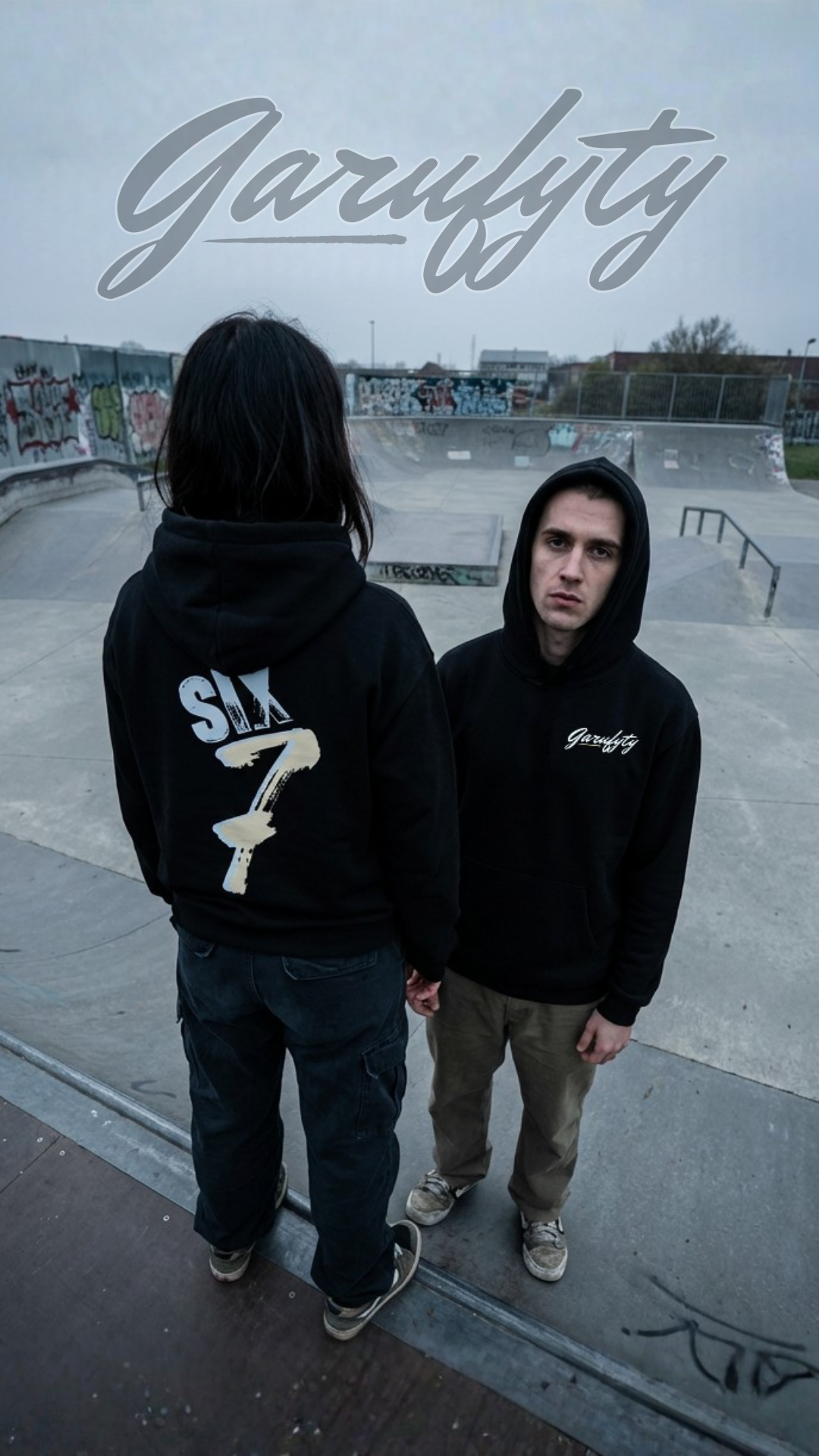 Six Seven Hoodie – Sudadera unisex oversize Garufyty