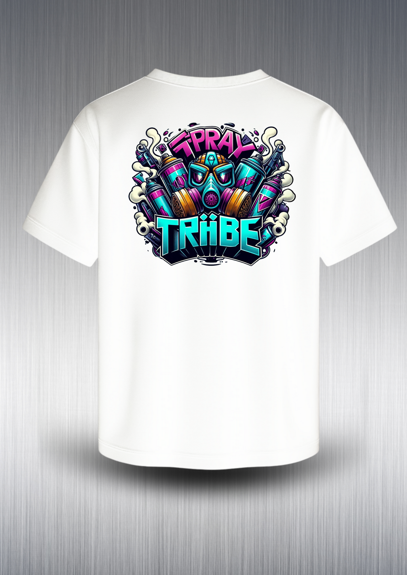 Camiseta manga corta Unisex Spray Tribe