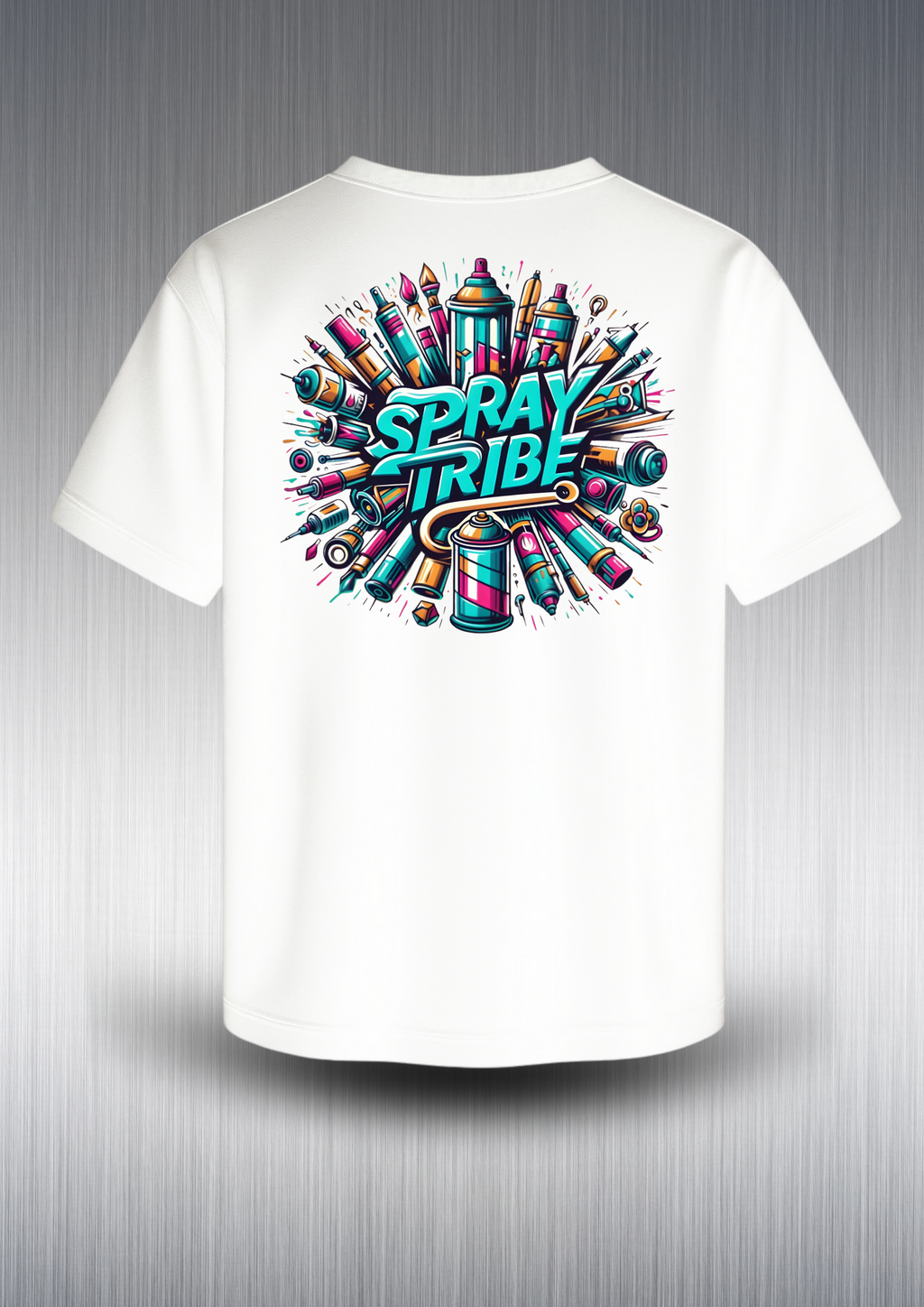 Camiseta manga corta Unisex Spray Tribe2.0