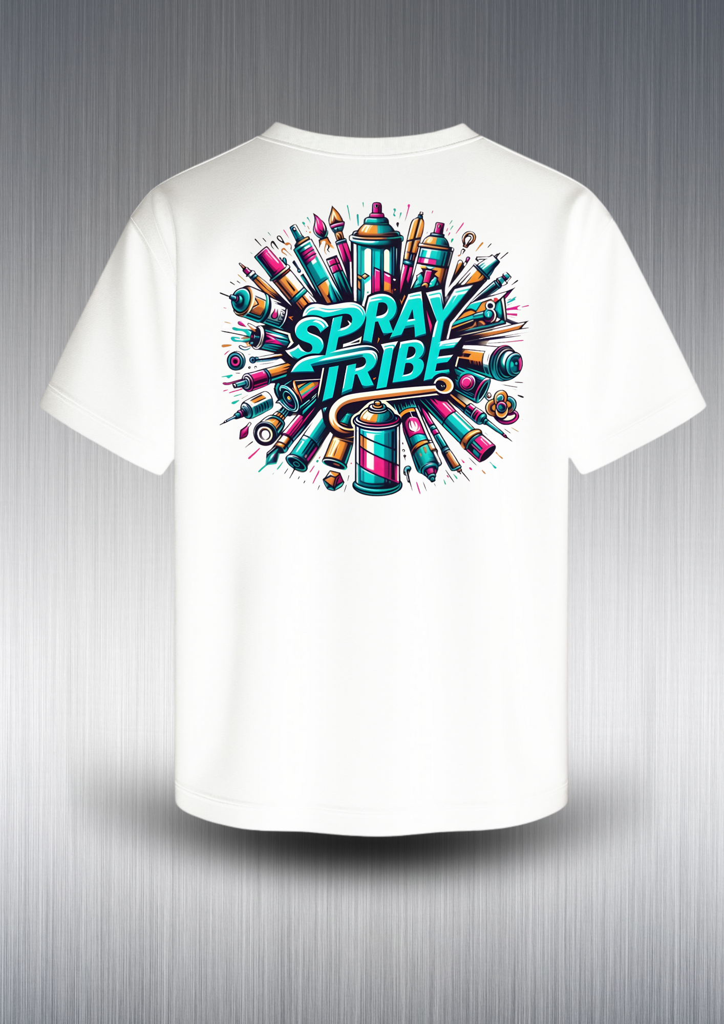 Camiseta manga corta Unisex Spray Tribe2.0