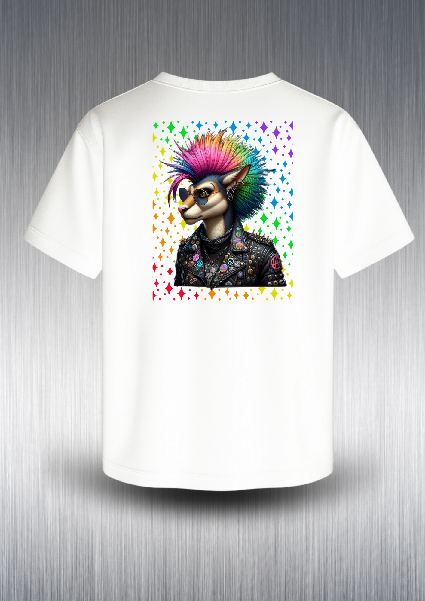 Camiseta manga corta Unisex Starry Cat