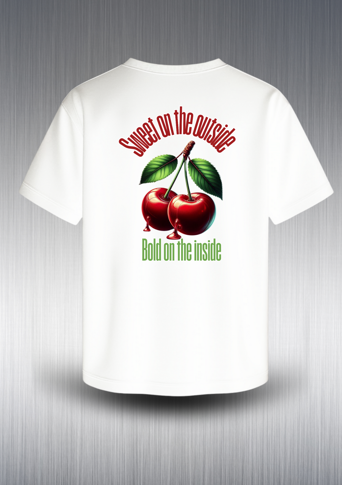 Camiseta manga corta Unisex Cherry Attitude