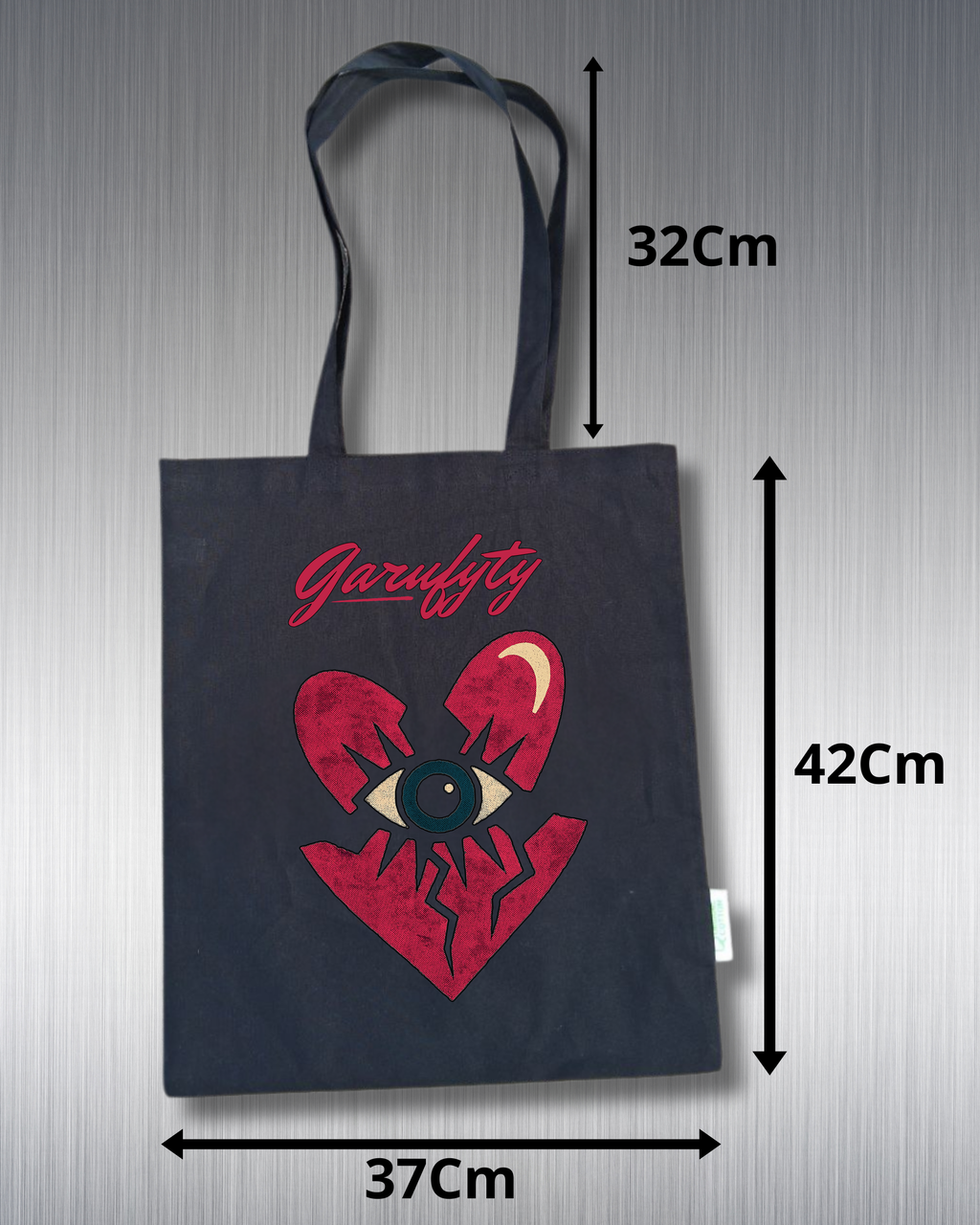 Tote Edge Love Garufyty – Streetwear ecológico con actitud