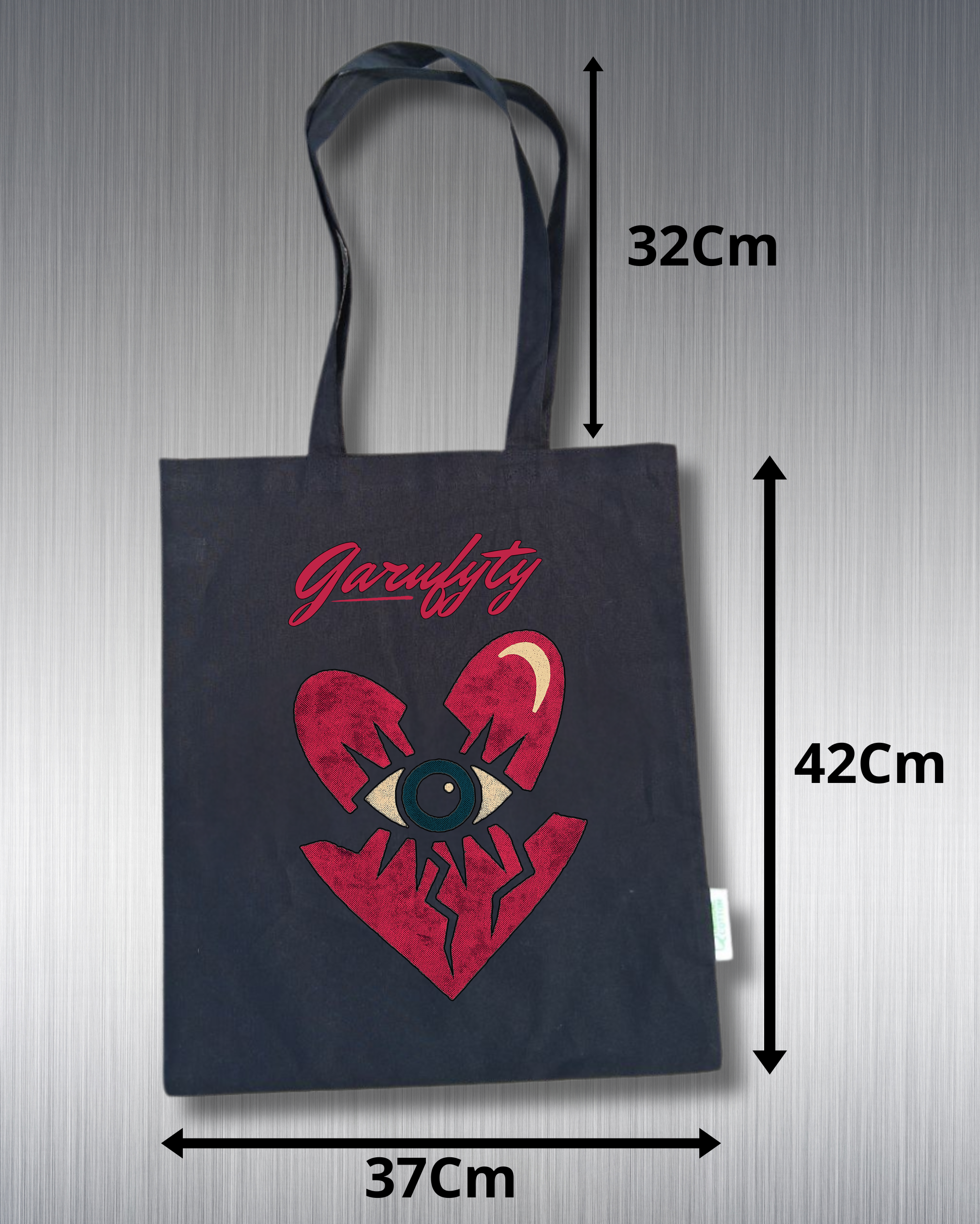 Tote Edge Love Garufyty – Streetwear ecológico con actitud