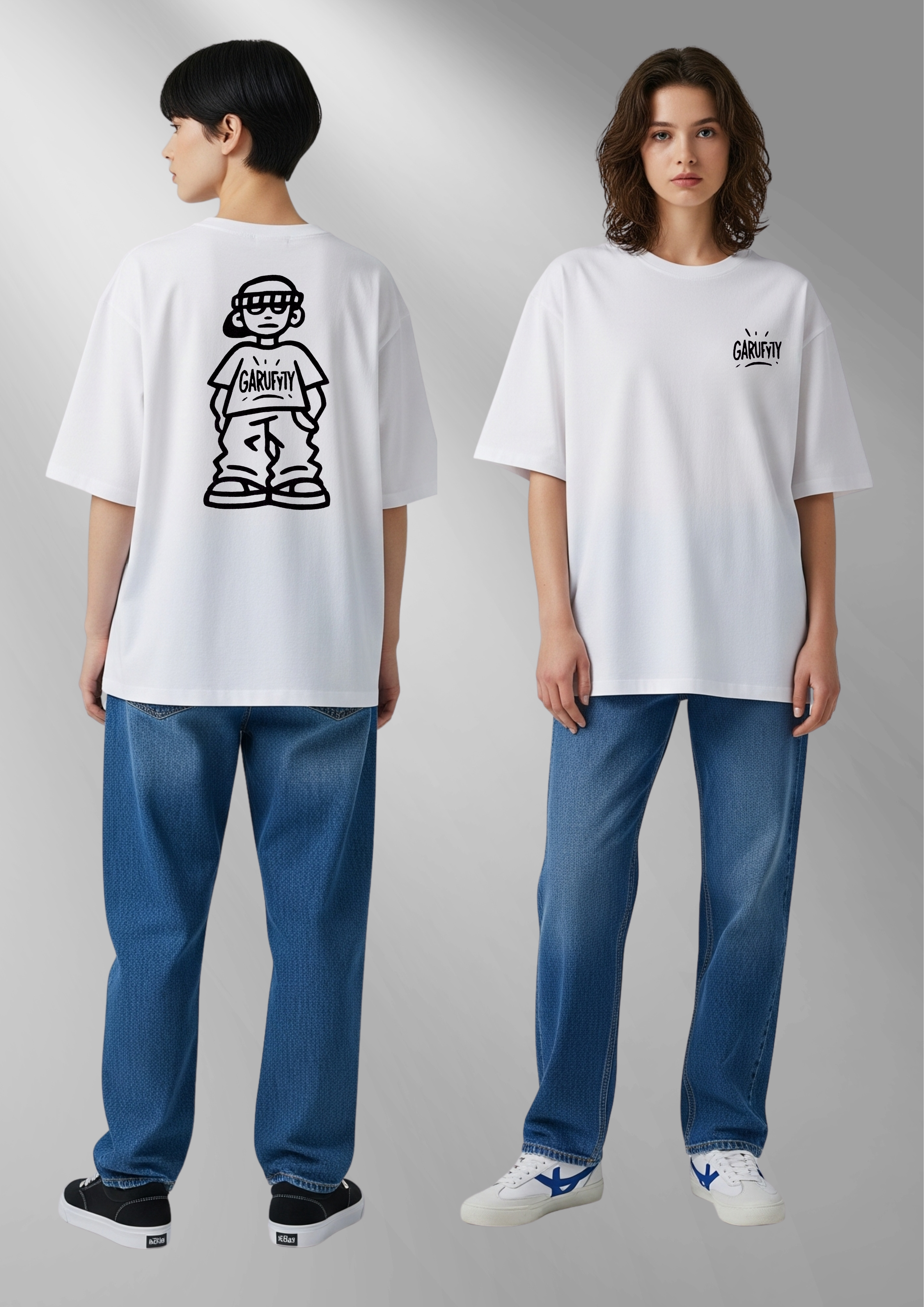 Camiseta Unisex Makako Garufyty – Streetwear urbano con estilo rebelde