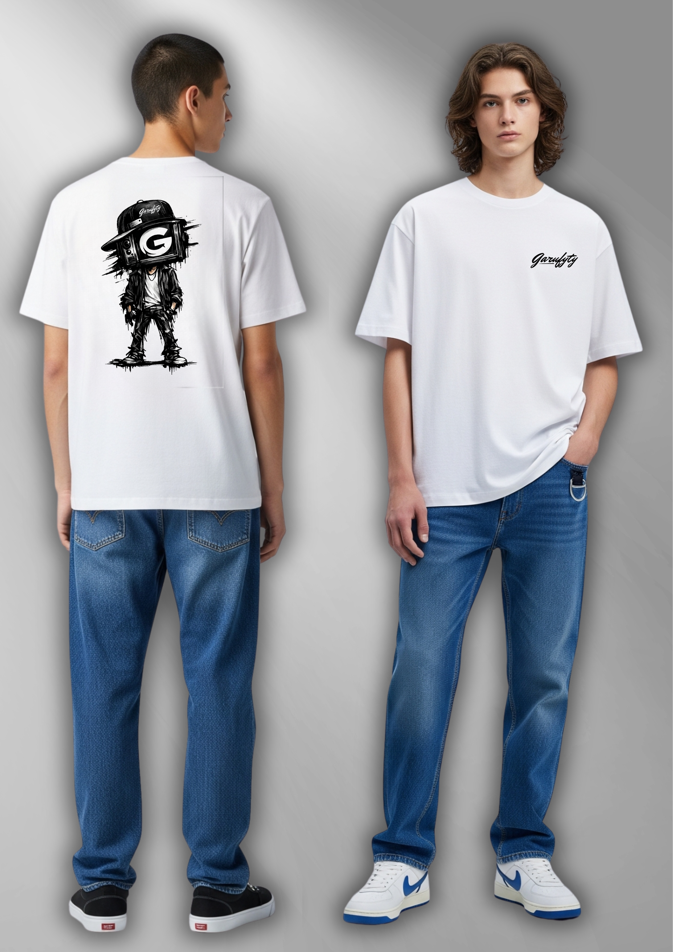 Ciber Boy – Camiseta unisex en algodón premium (Urban Style)