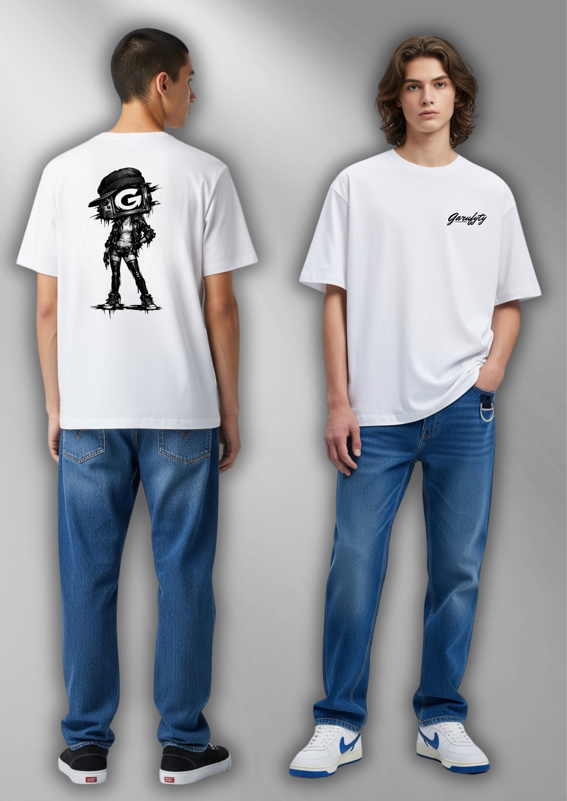 Ciber Woman – Camiseta unisex en algodón premium (Urban Style)