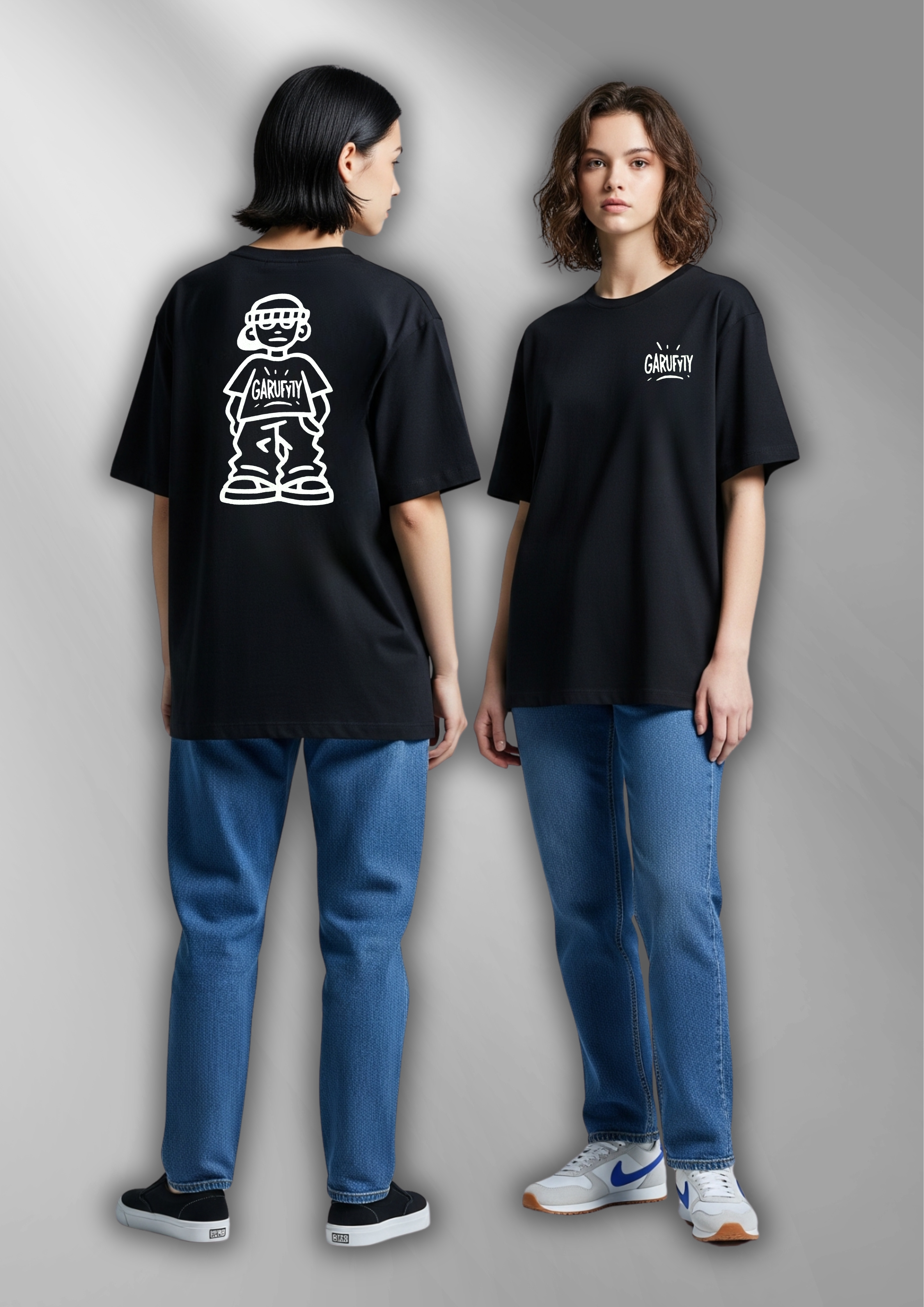 Camiseta Unisex Makako Garufyty – Streetwear urbano con estilo rebelde