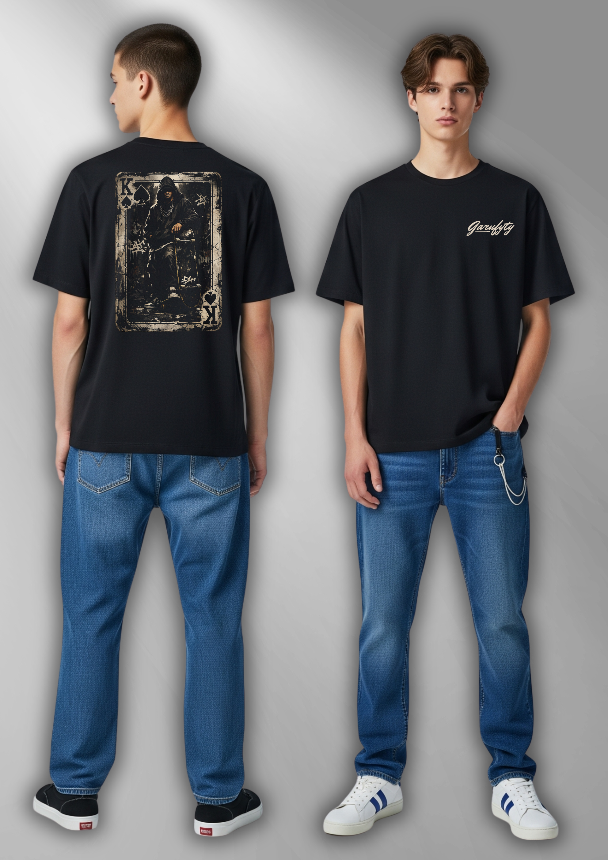 Full de Garufyty – Camiseta unisex en algodón premium (Urban Style)