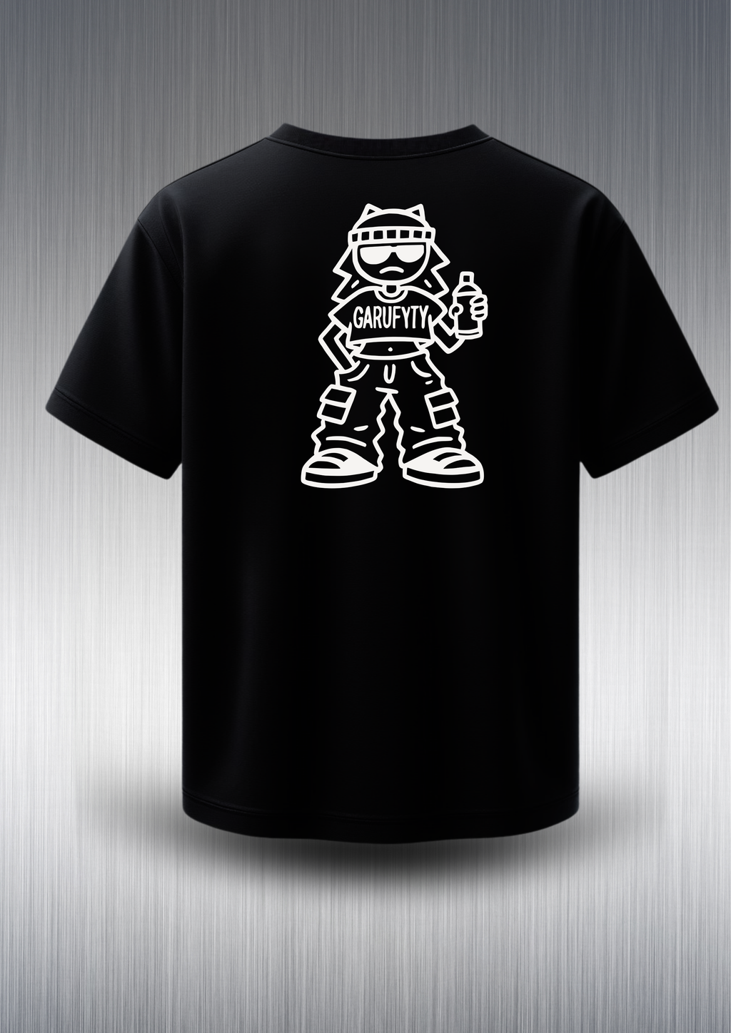 Camiseta  Unisex Monigota Garufyty – Streetwear urbano con actitud rebelde