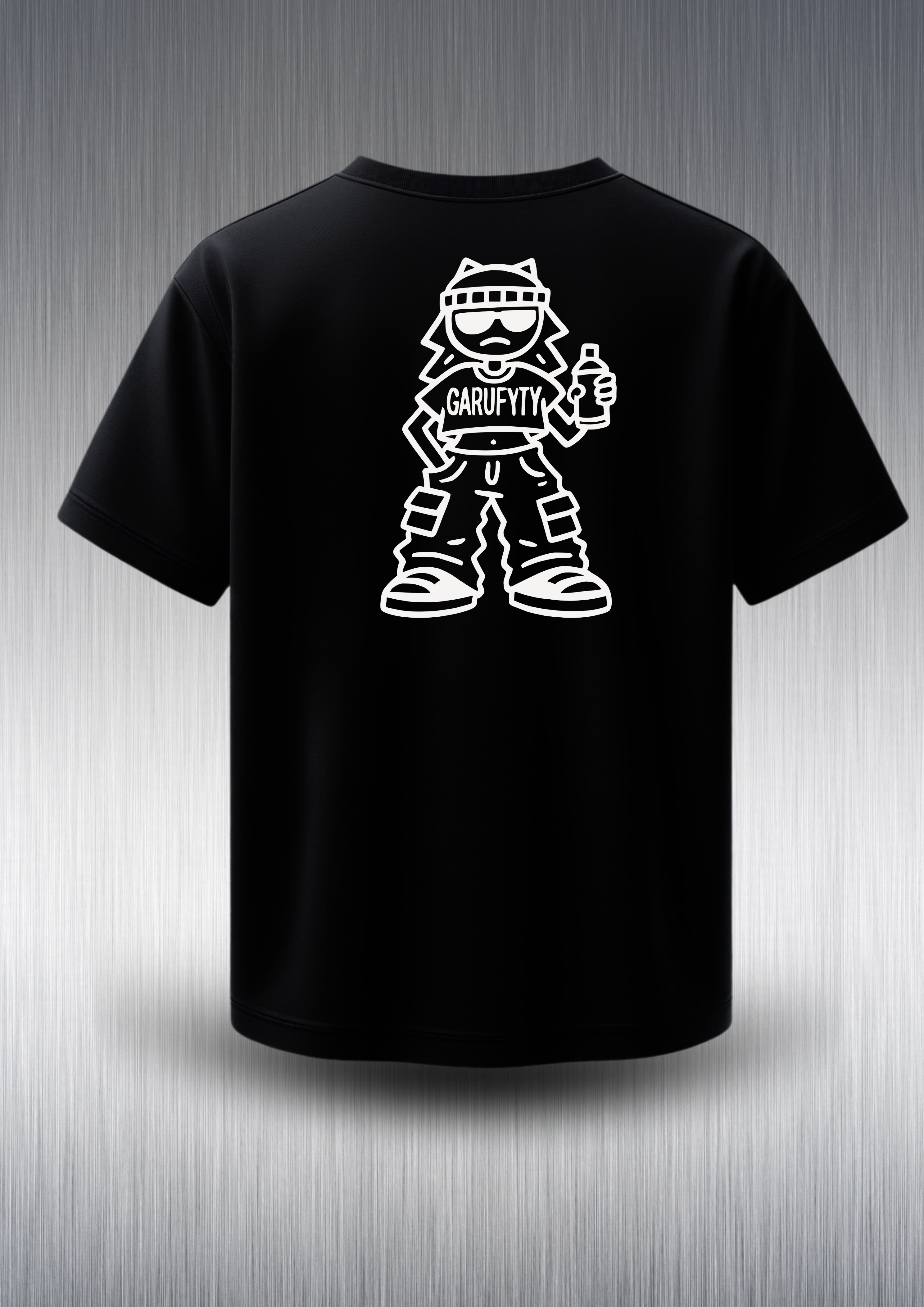 Camiseta  Unisex Monigota Garufyty – Streetwear urbano con actitud rebelde