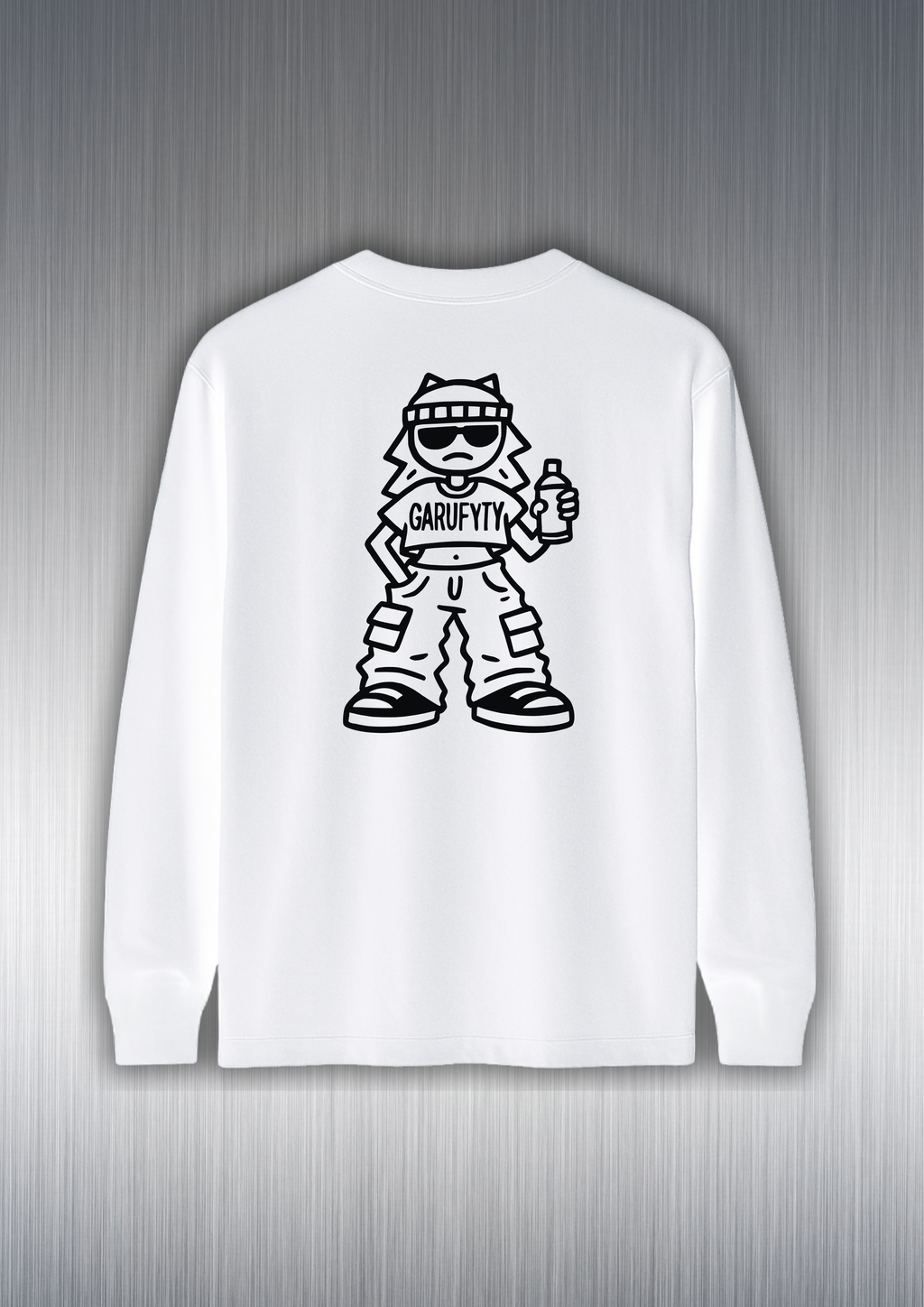 Camiseta  Unisex Monigota Garufyty – Streetwear urbano con actitud rebelde