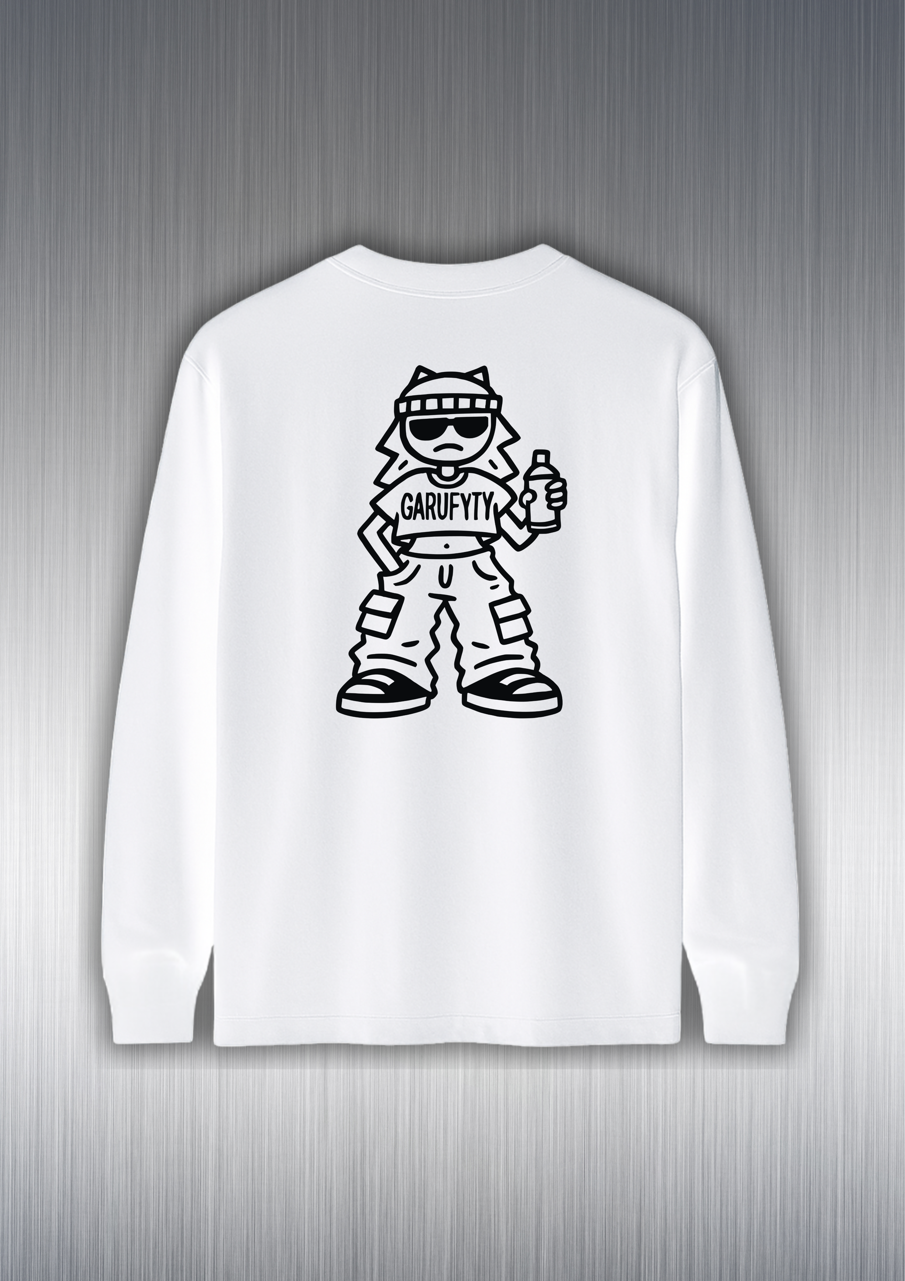 Camiseta  Unisex Monigota Garufyty – Streetwear urbano con actitud rebelde