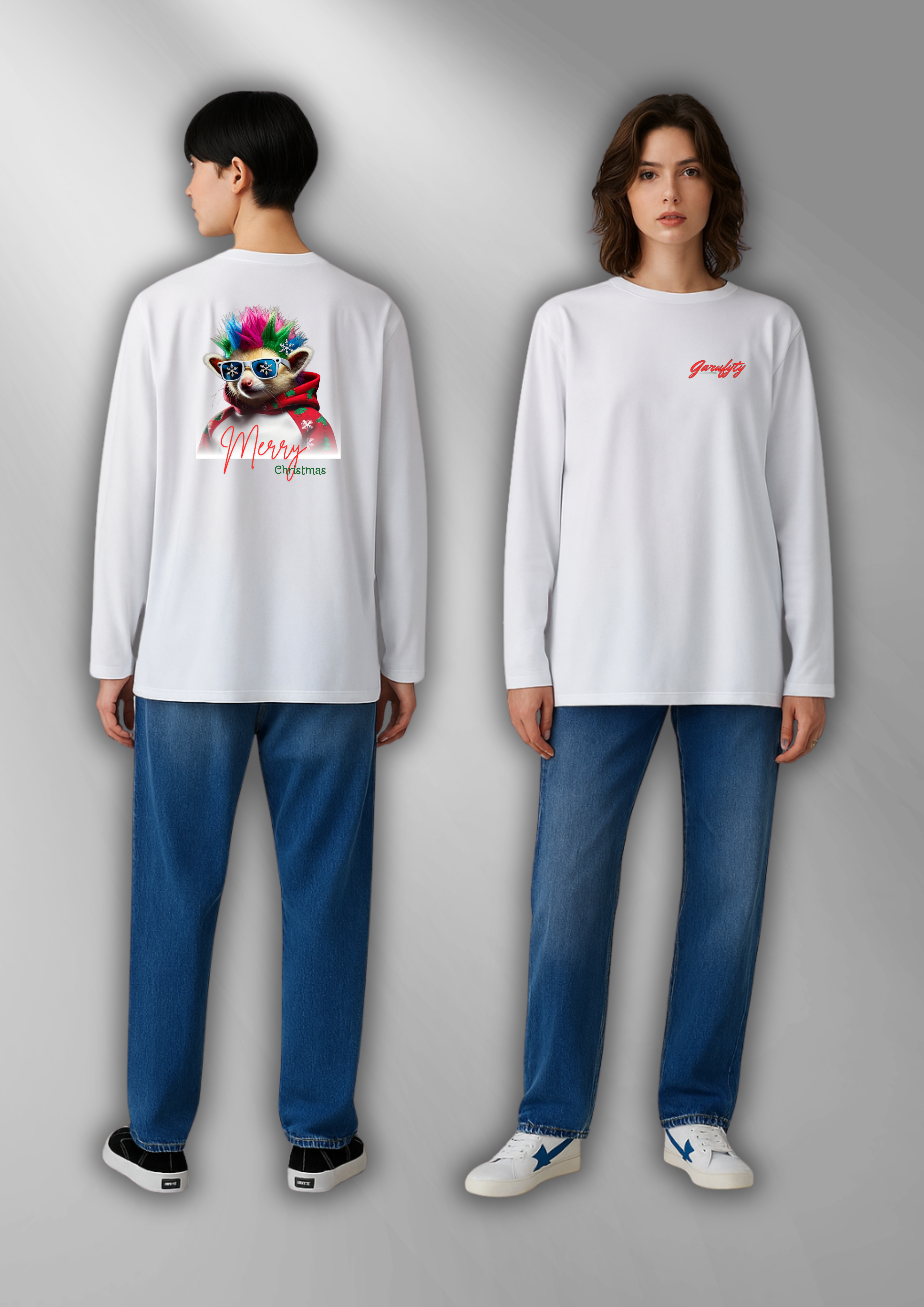 Christmas Guinea Pig | Camiseta urbana exclusiva de Navidad – Garufyty