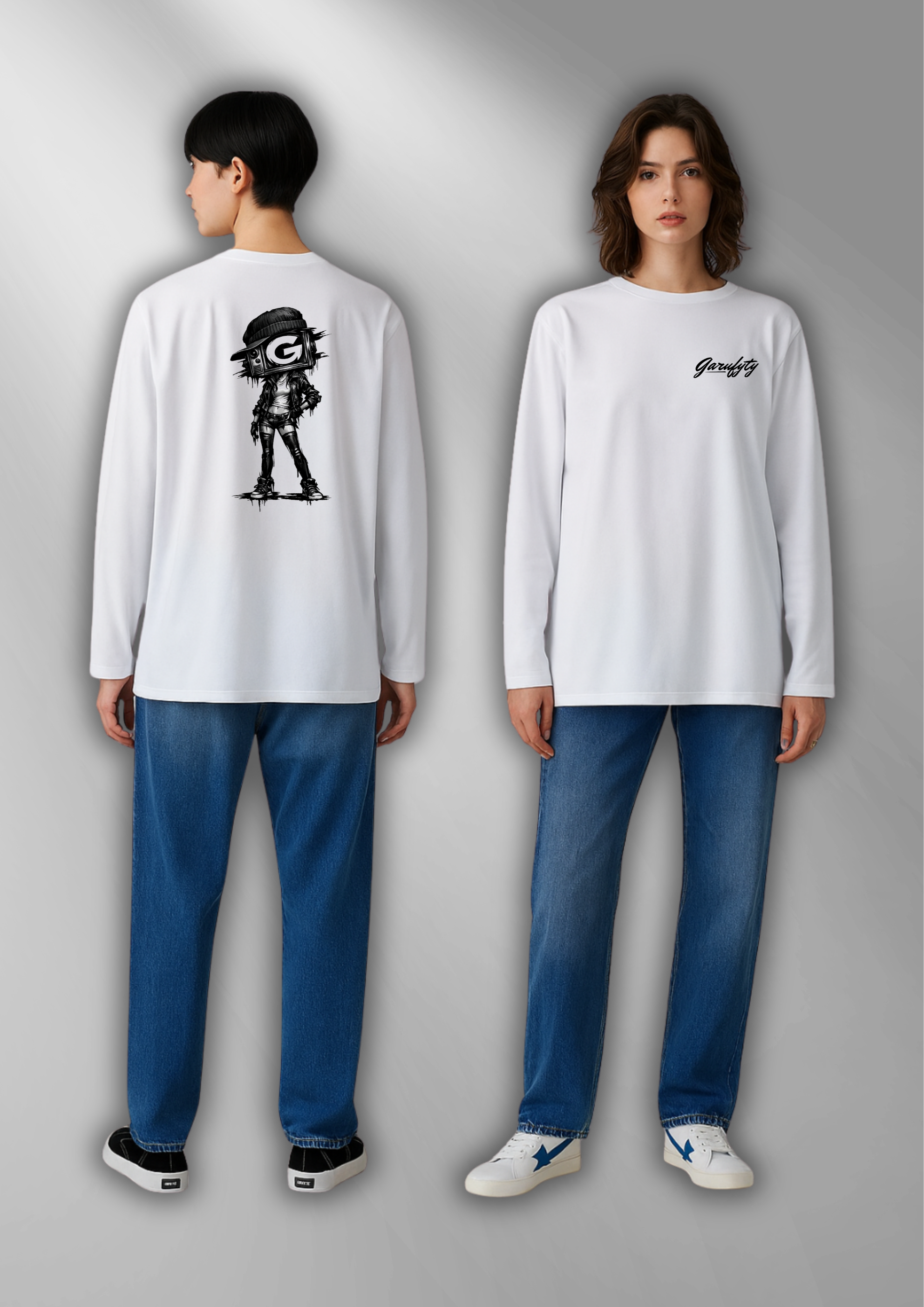Ciber Woman – Camiseta unisex en algodón premium (Urban Style)
