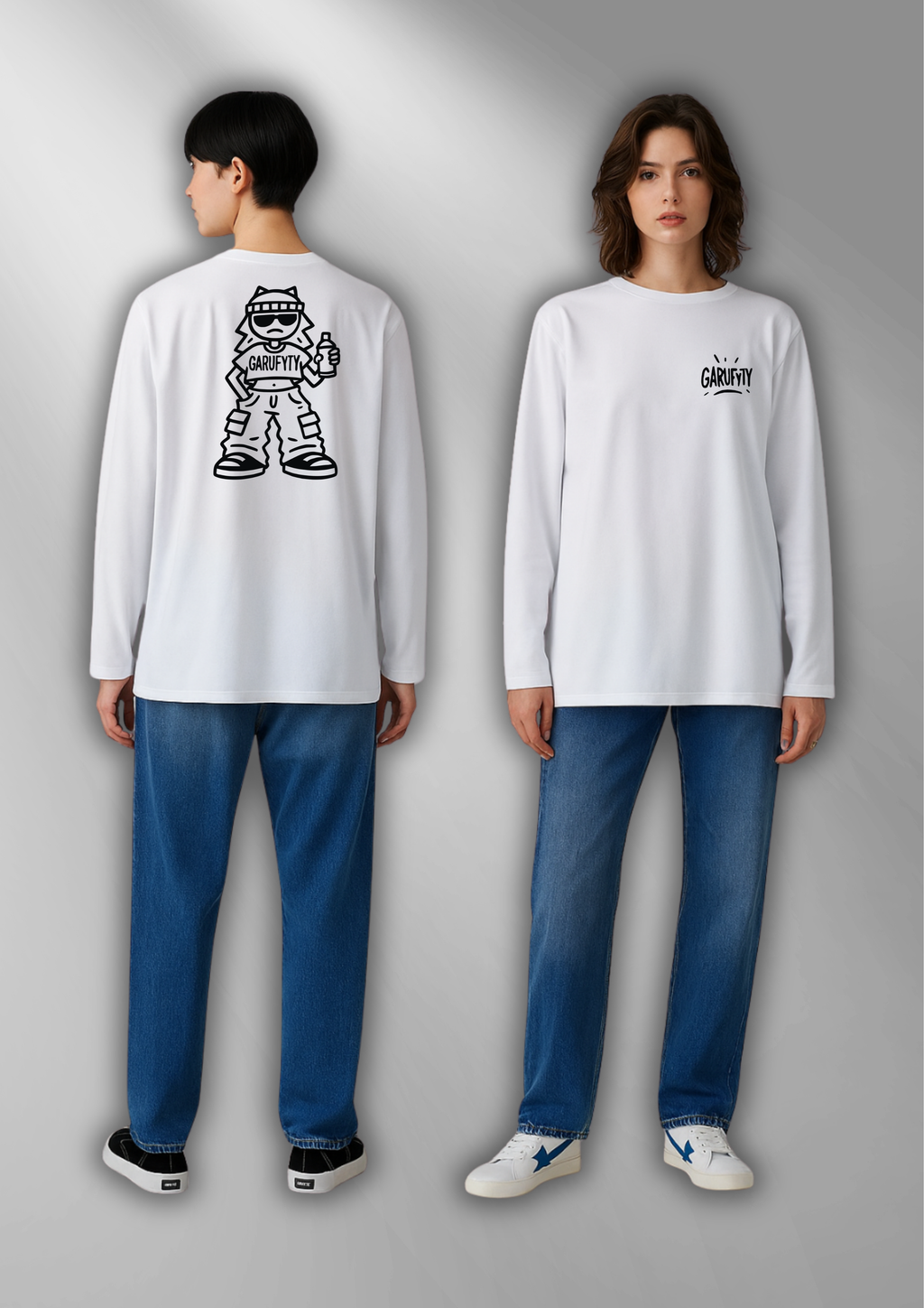 Camiseta  Unisex Monigota Garufyty – Streetwear urbano con actitud rebelde