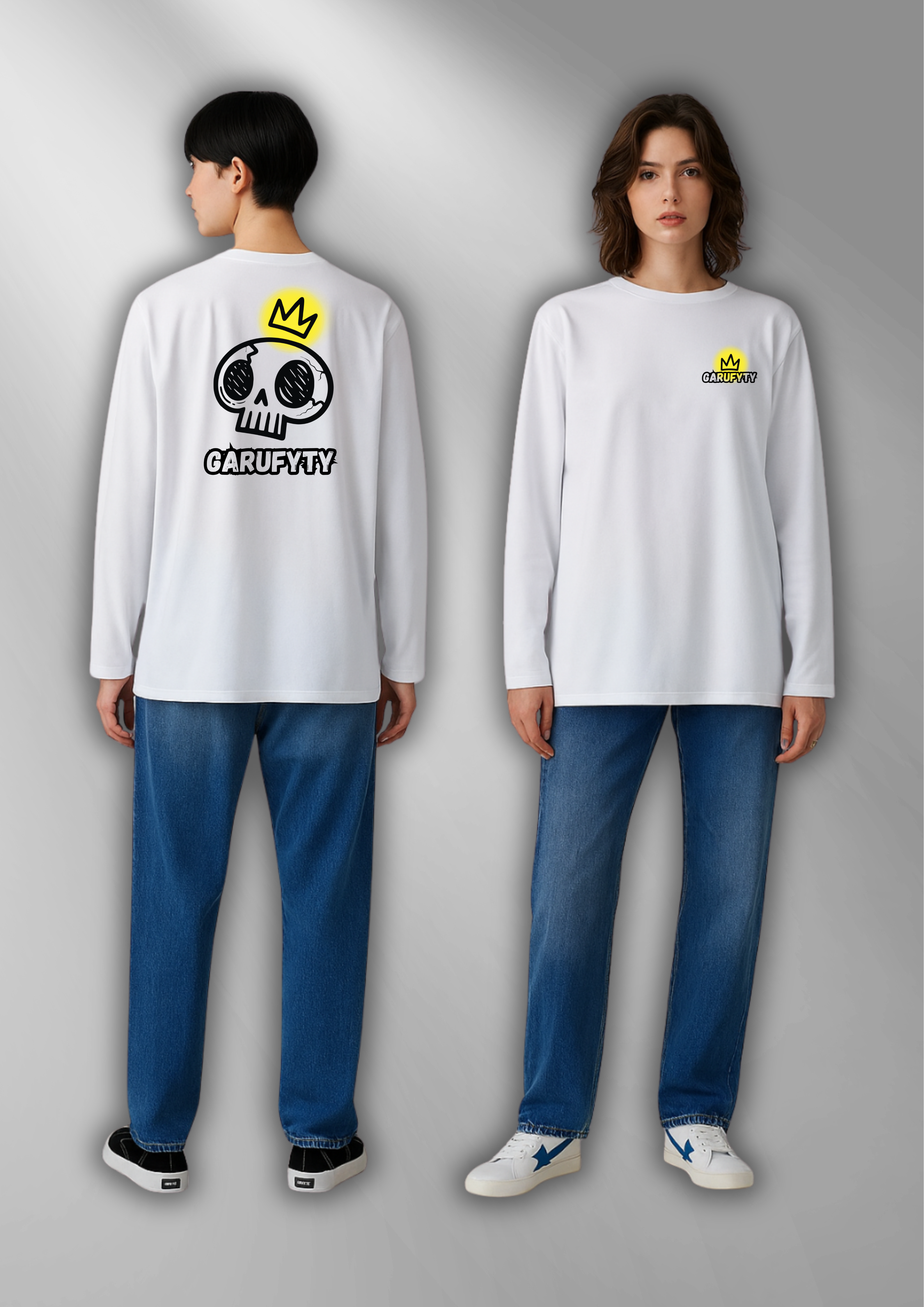 Camiseta Unisex Skull Queen Garufyty – Streetwear urbano con calavera