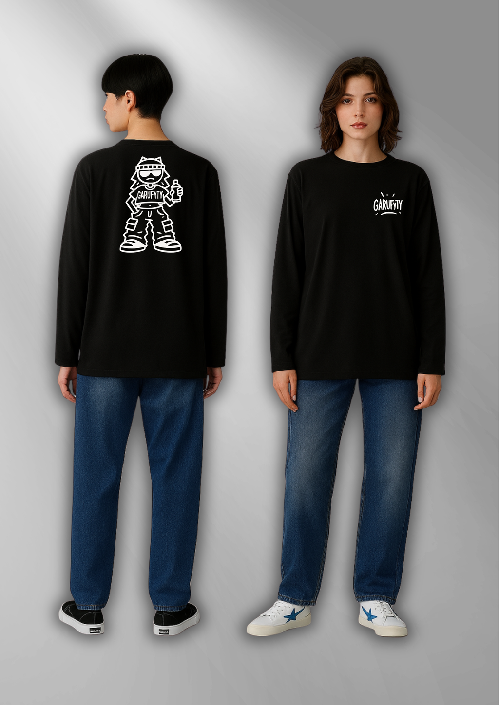 Camiseta  Unisex Monigota Garufyty – Streetwear urbano con actitud rebelde