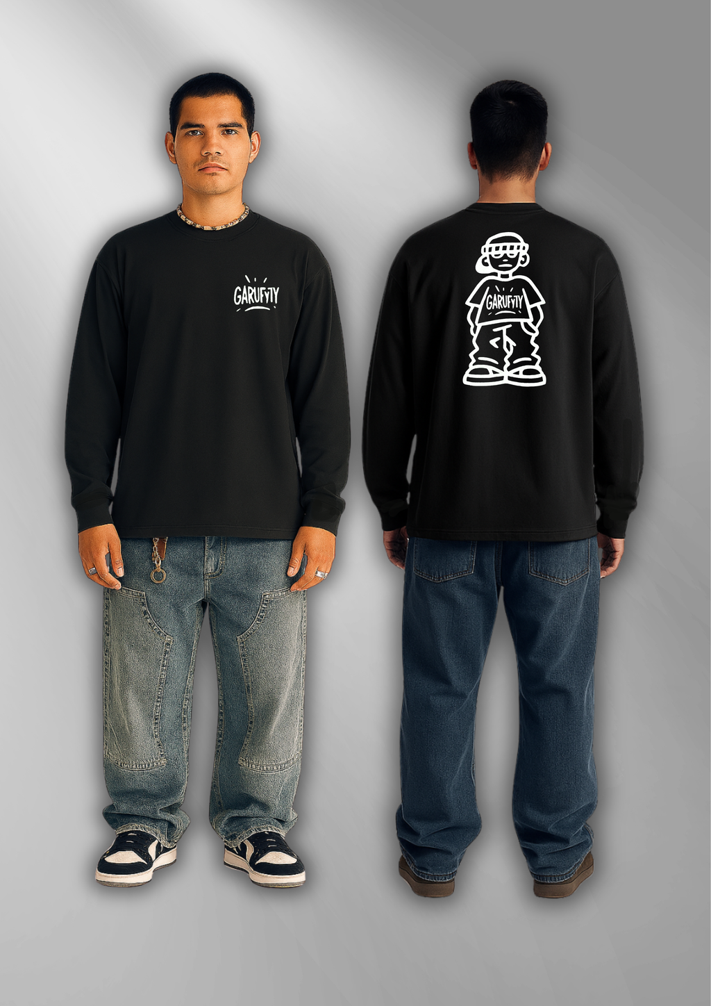 Camiseta Unisex Makako Garufyty – Streetwear urbano con estilo rebelde