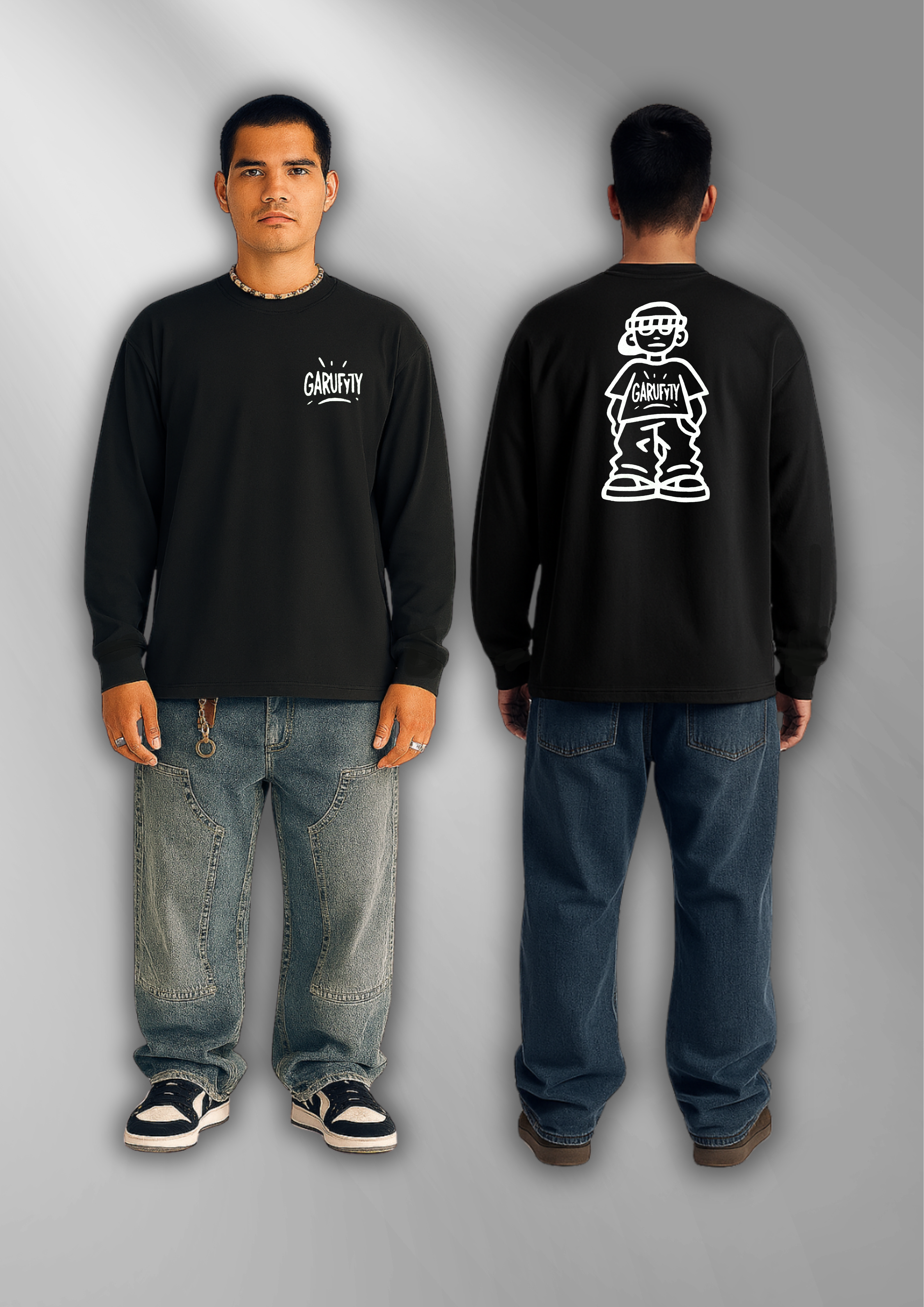 Camiseta Unisex Makako Garufyty – Streetwear urbano con estilo rebelde