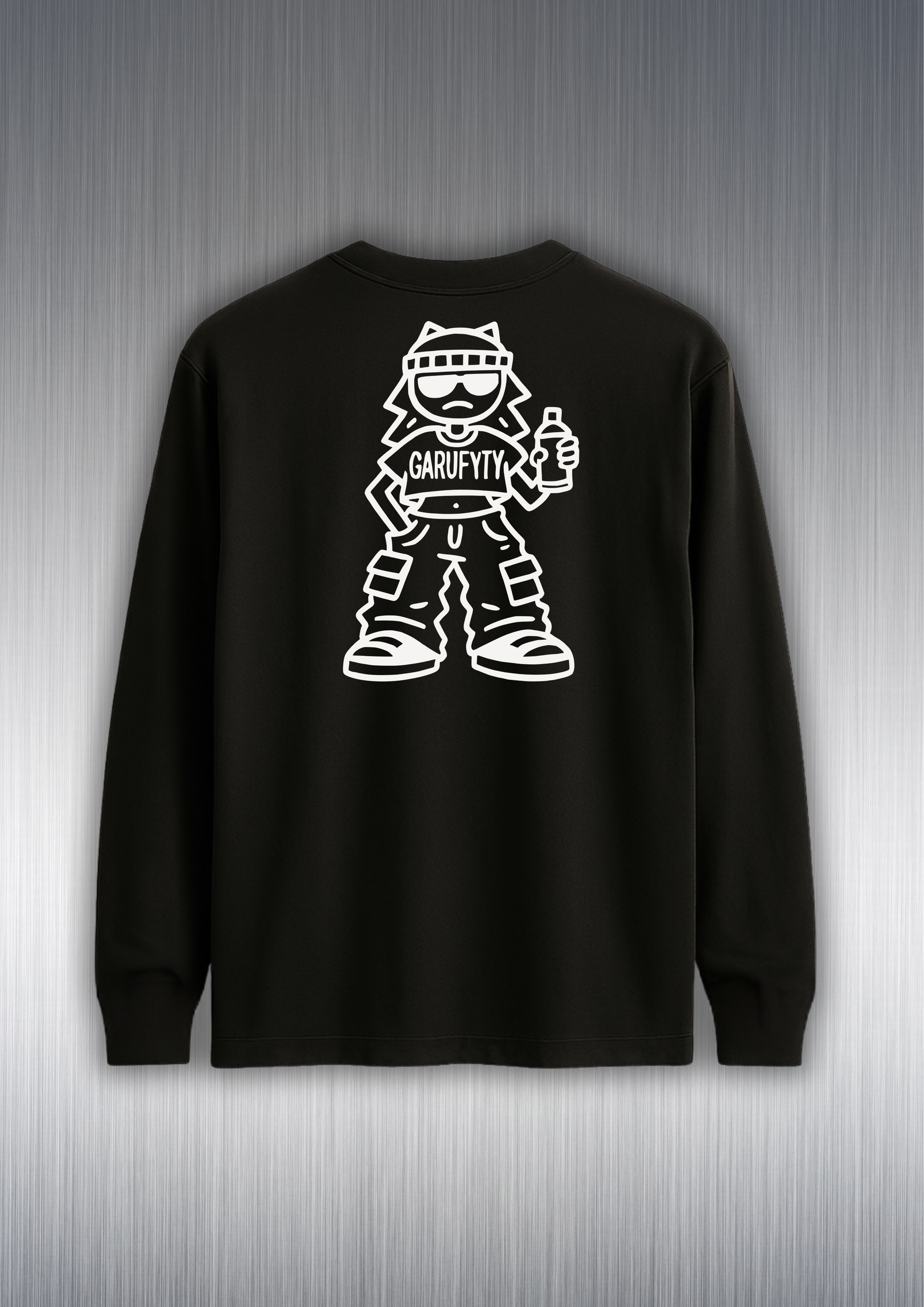 Camiseta  Unisex Monigota Garufyty – Streetwear urbano con actitud rebelde