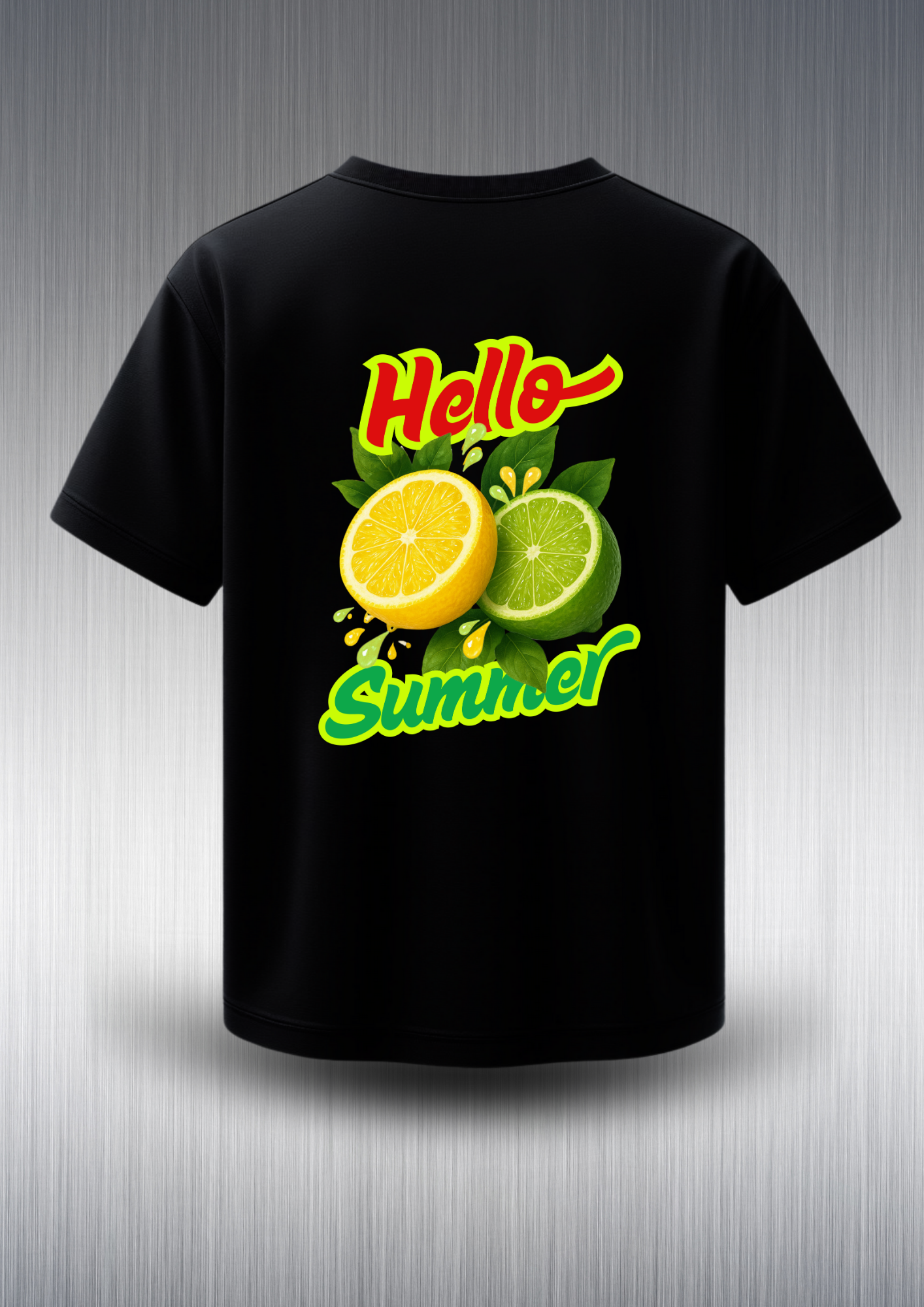 Camiseta manga corta Unisex Lemon Summer