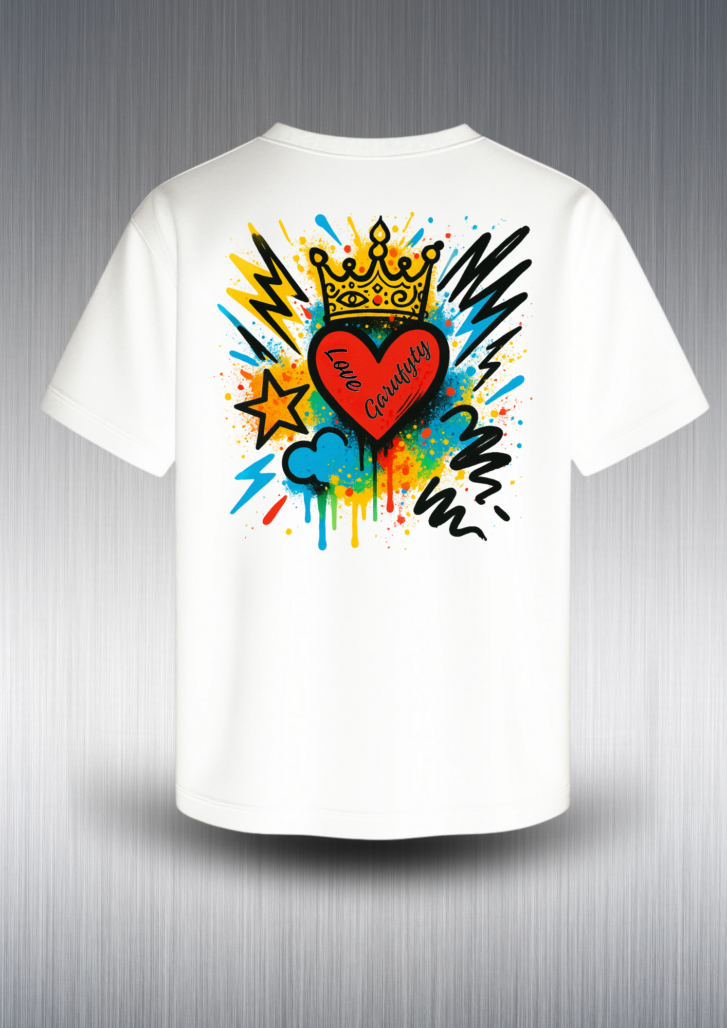 Camiseta manga corta Unisex Love Garufyty