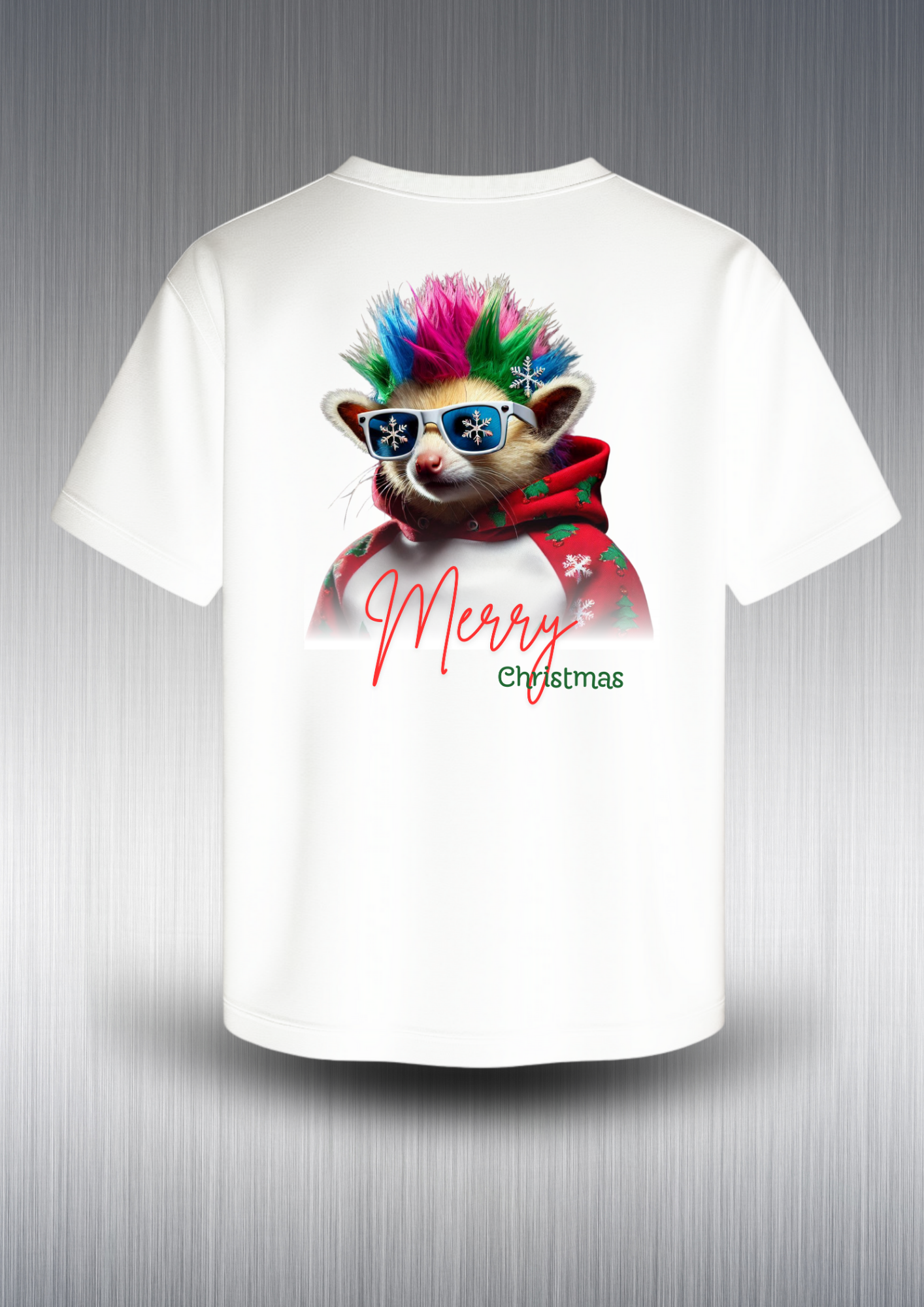 Christmas Guinea Pig | Camiseta urbana exclusiva de Navidad – Garufyty