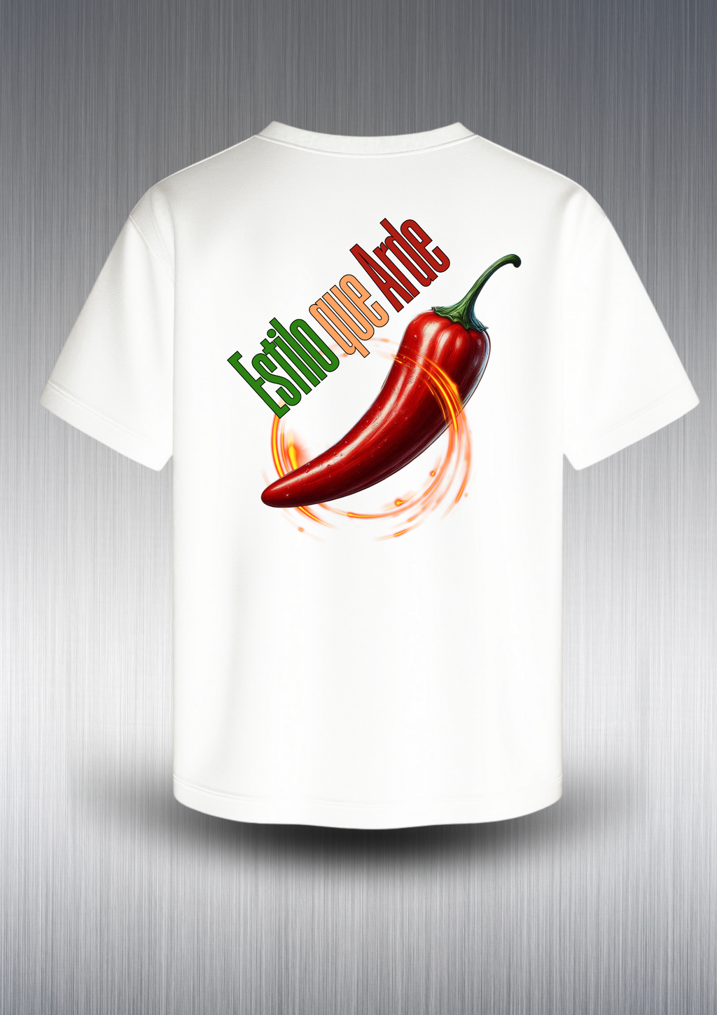 Camiseta manga corta Unisex Chili Pepper