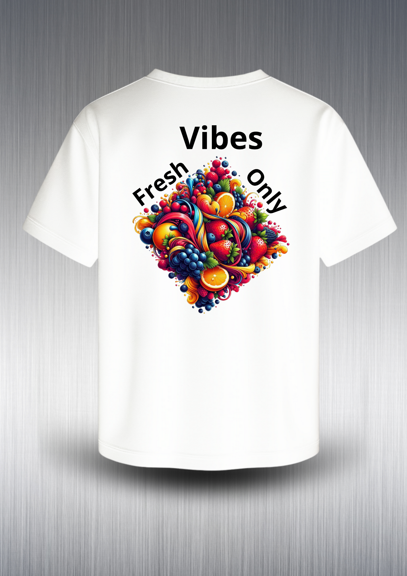 Camiseta manga corta Unisex Fresh Fruit
