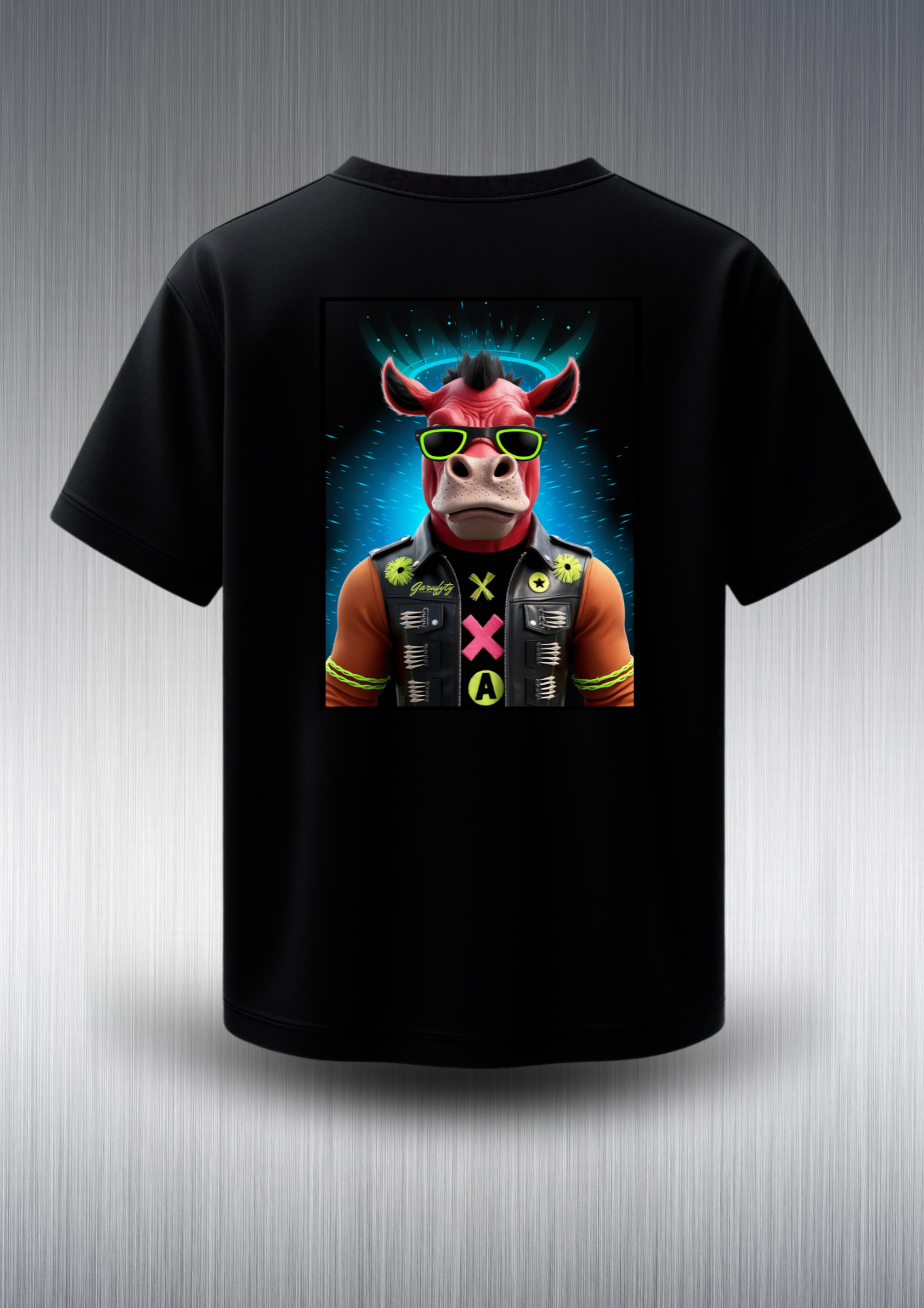 Camiseta manga corta Unisex Blue Calf