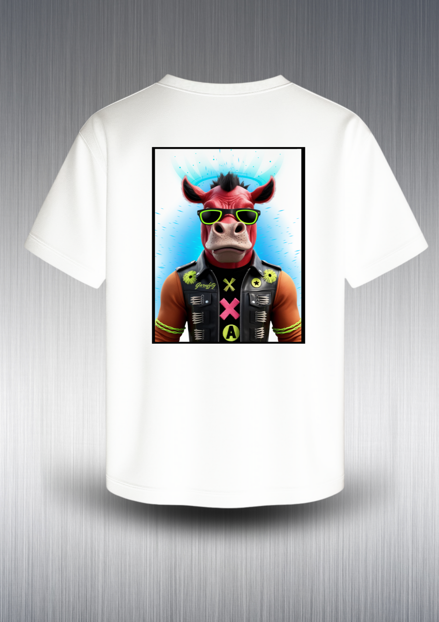 Camiseta manga corta Unisex Blue Calf