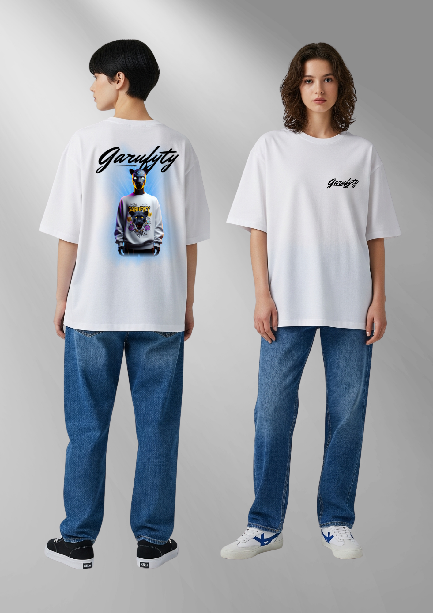 Camiseta unisex manga corta Masked Girl