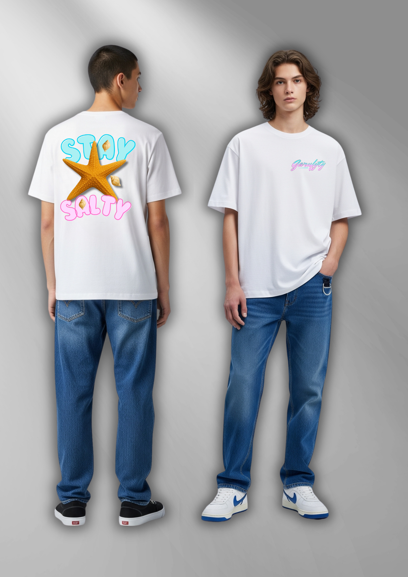 Camiseta manga corta Unisex Stay Salty