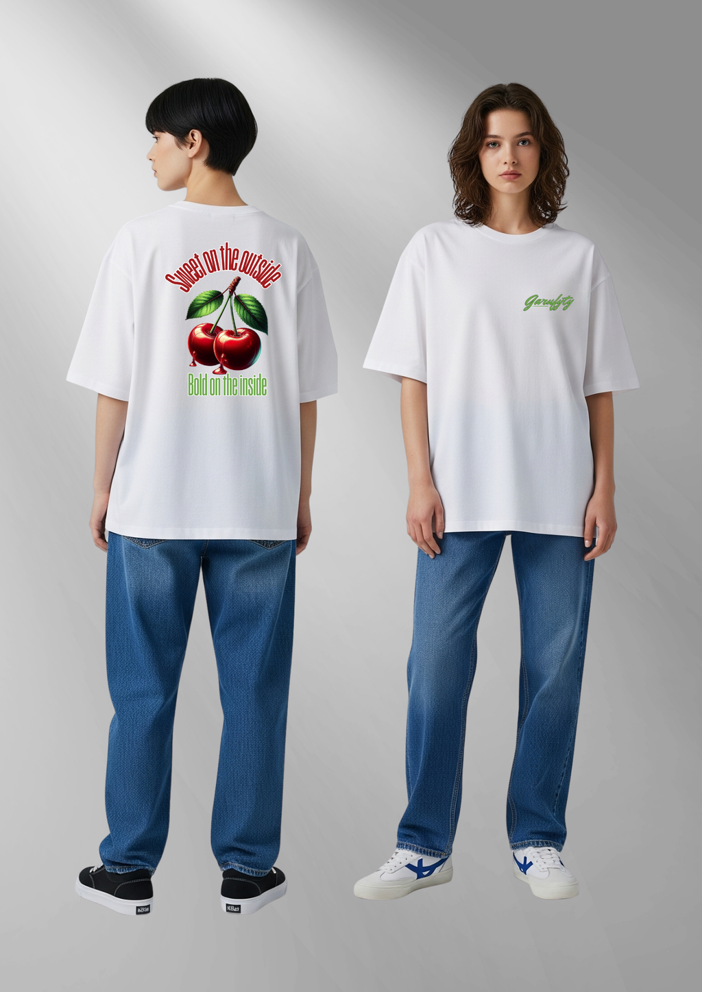 Camiseta manga corta Unisex Cherry Attitude