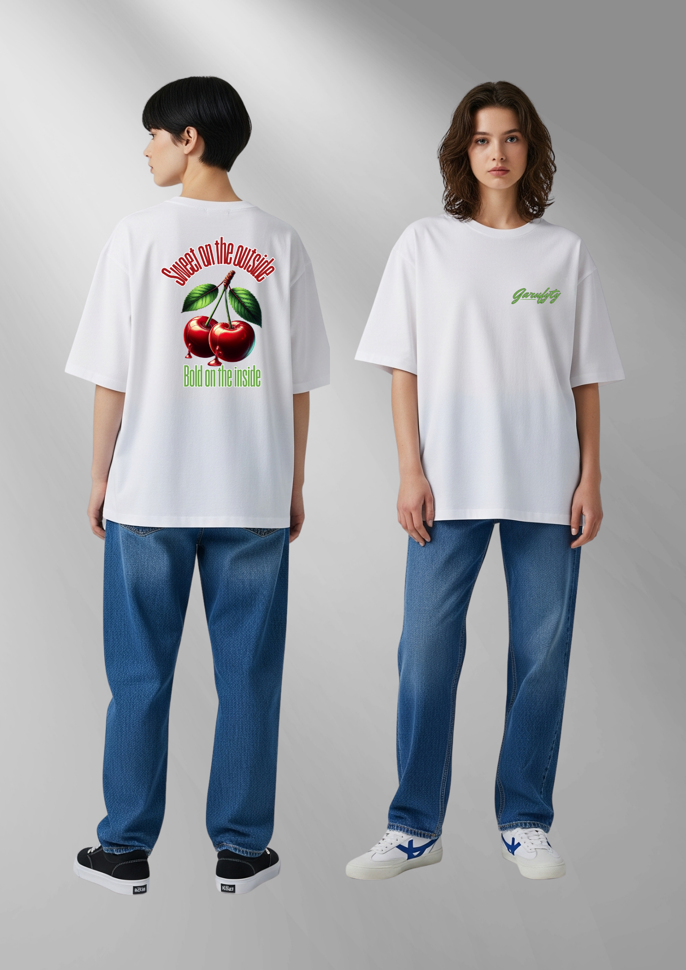 Camiseta manga corta Unisex Cherry Attitude