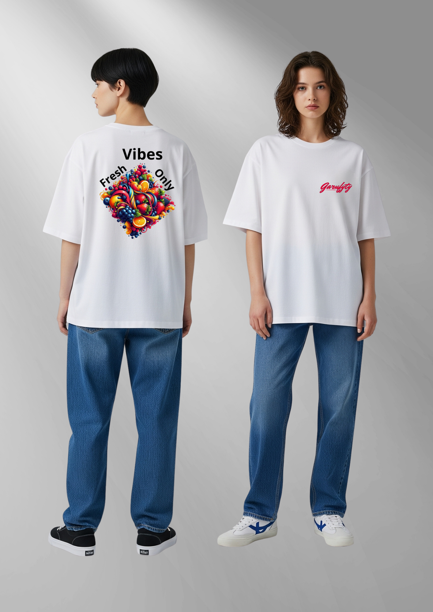 Camiseta manga corta Unisex Fresh Fruit
