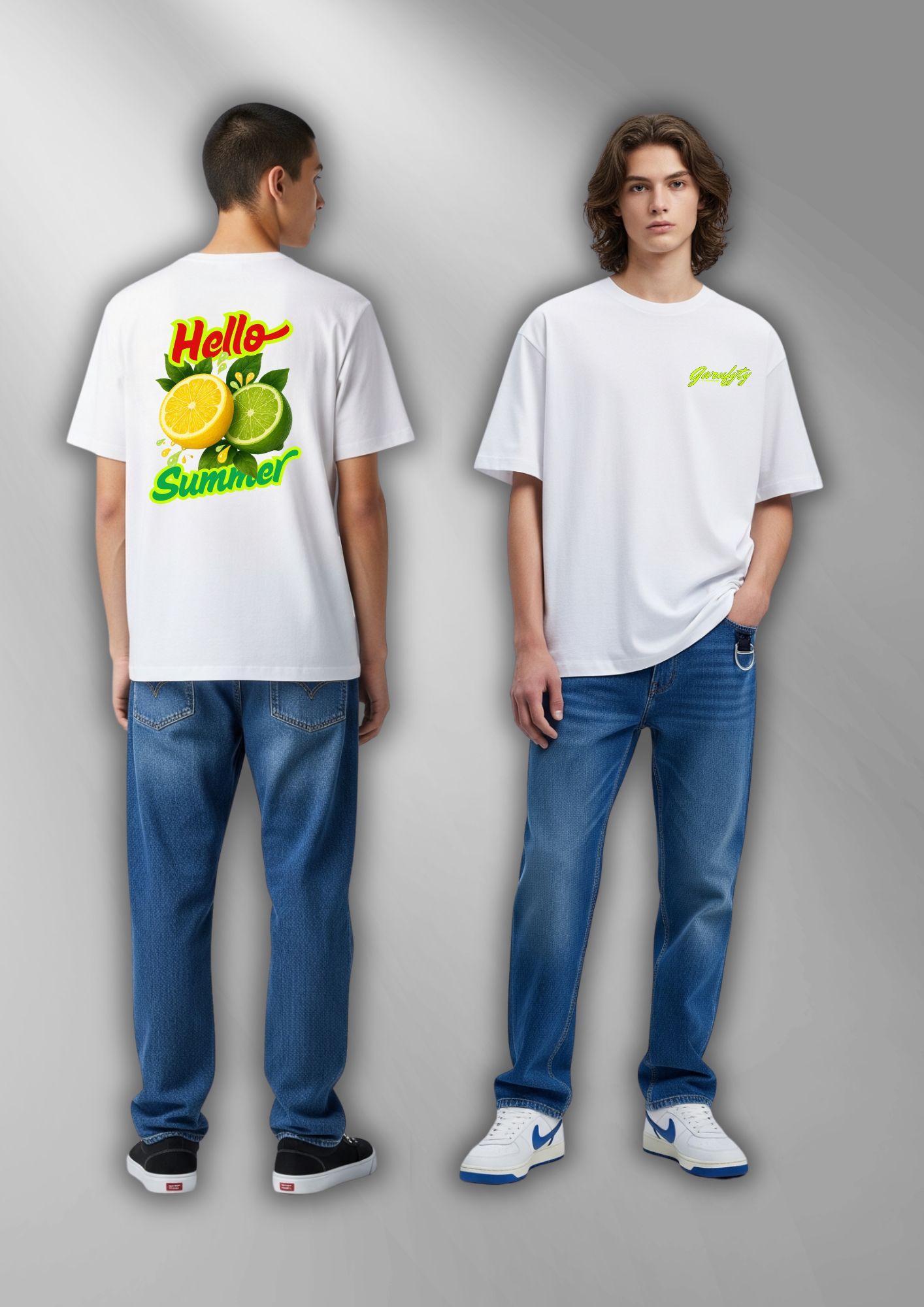 Camiseta manga corta Unisex Lemon Summer