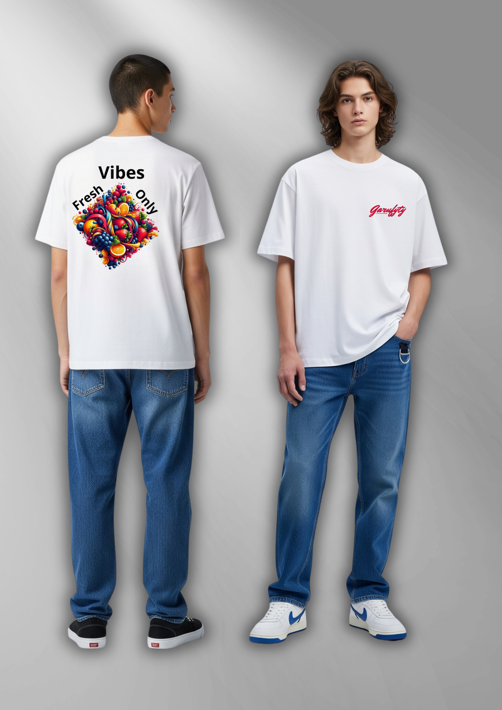 Camiseta manga corta Unisex Fresh Fruit