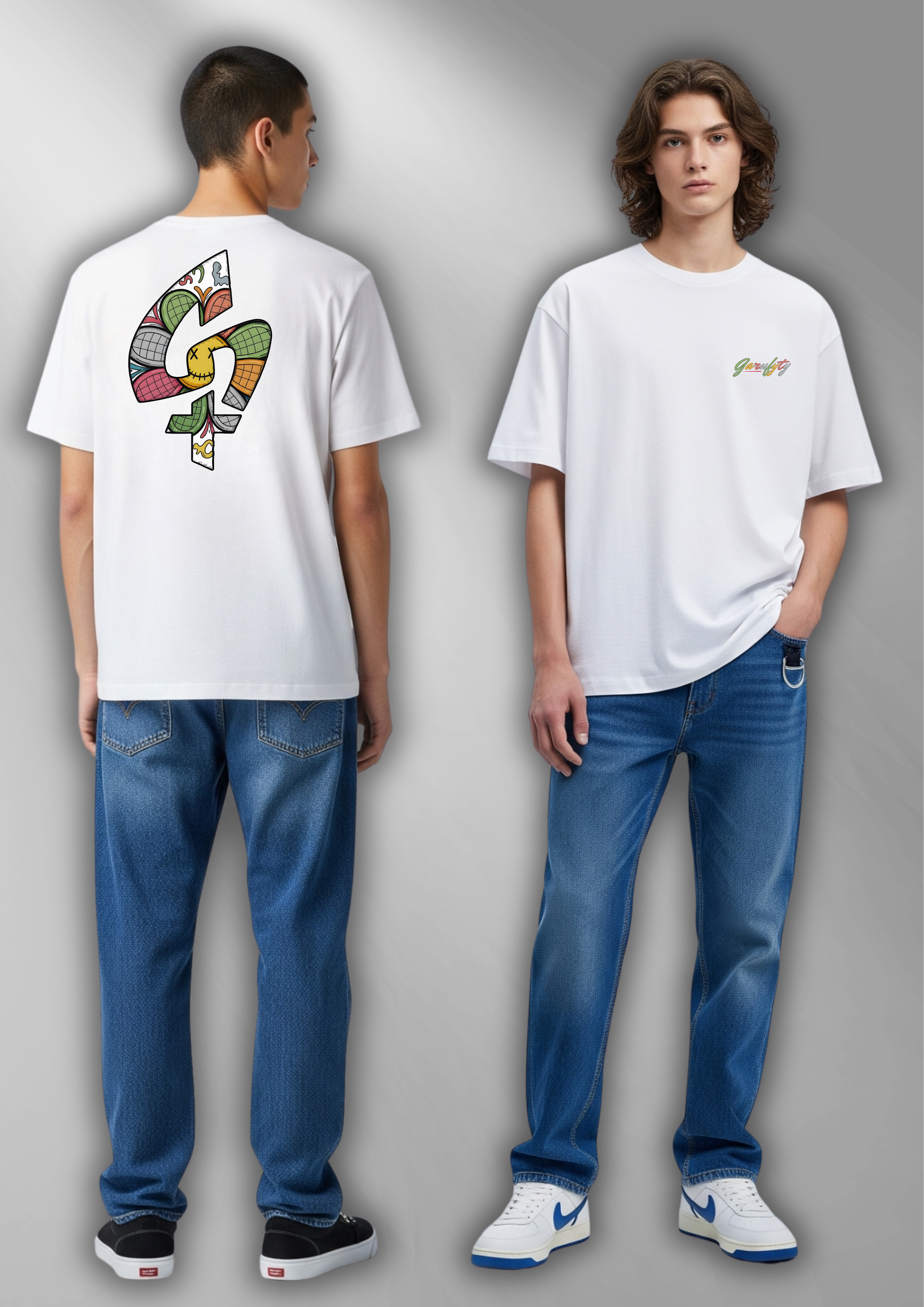 Camiseta Unisex Powell Garufyty – Streetwear gráfico con sello rebelde