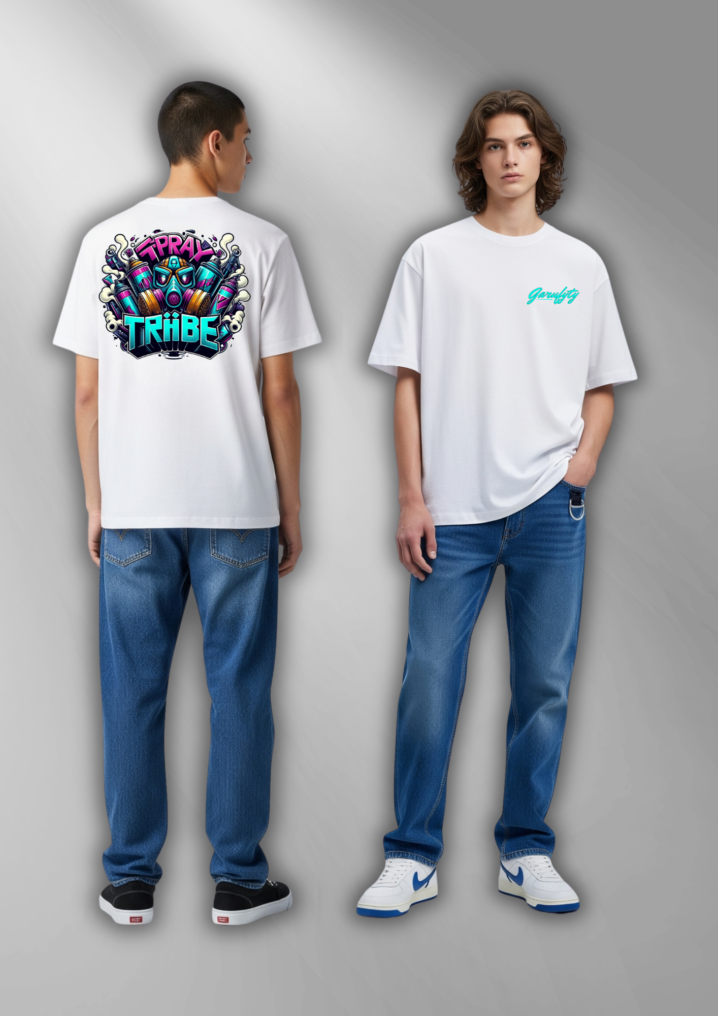 Camiseta manga corta Unisex Spray Tribe