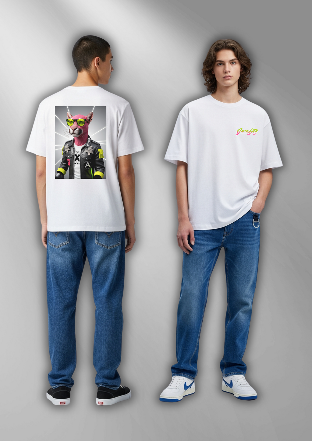 Camiseta manga corta Unisex Pink Panther