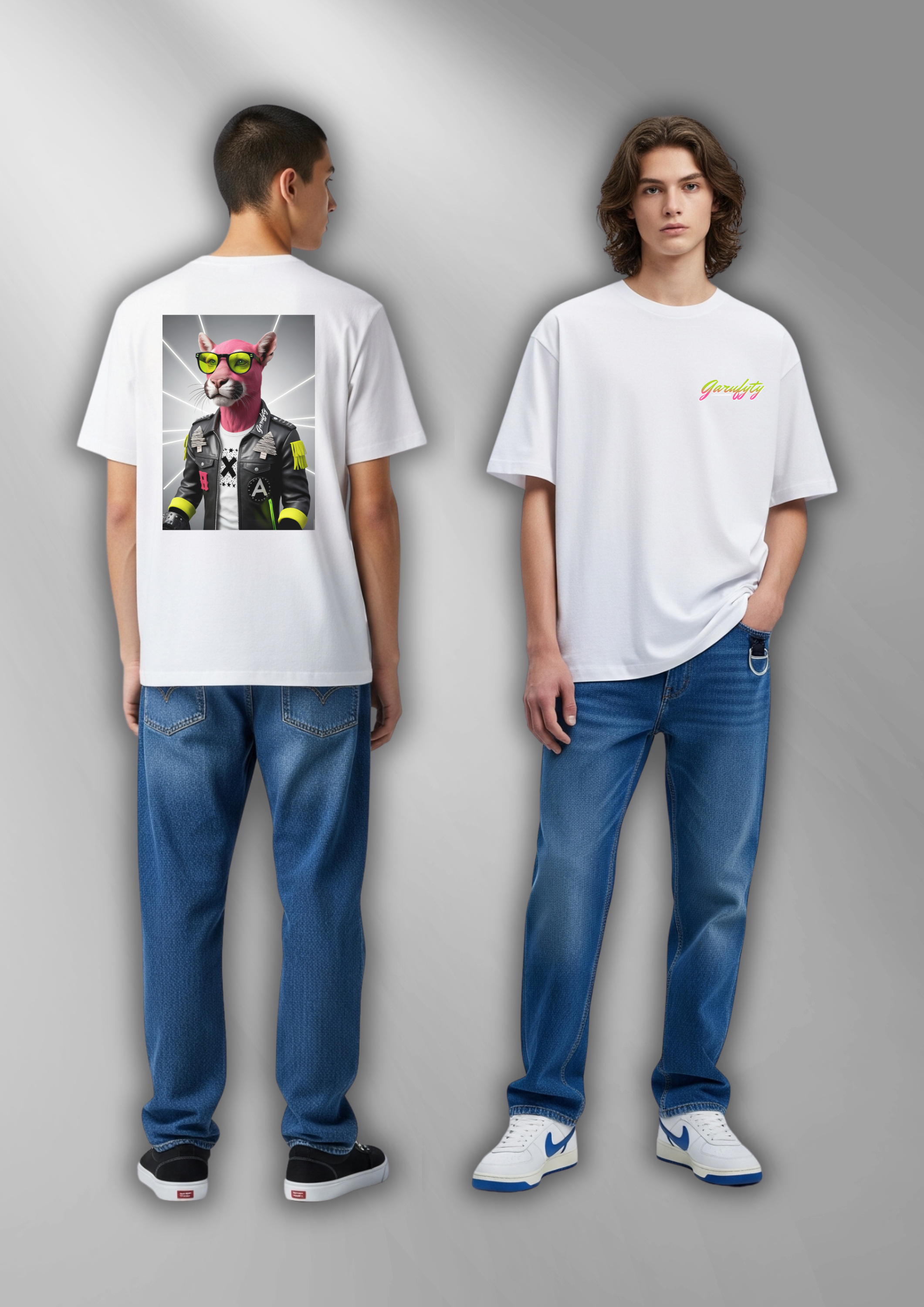 Camiseta manga corta Unisex Pink Panther