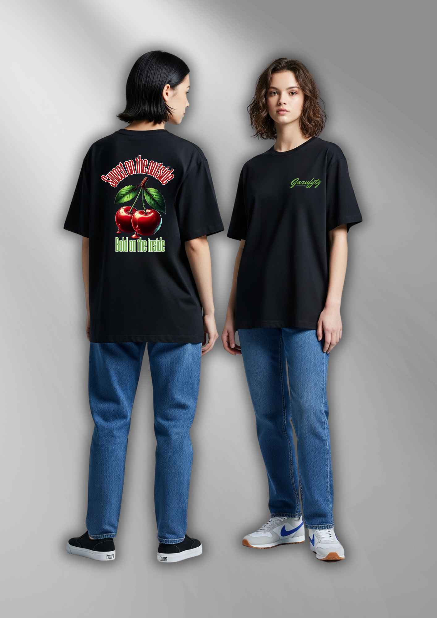 Camiseta manga corta Unisex Cherry Attitude