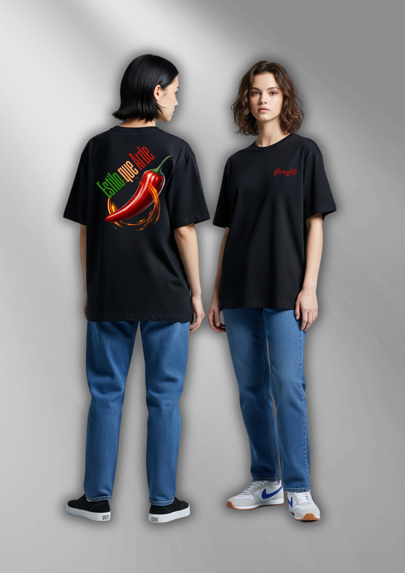 Camiseta manga corta Unisex Chili Pepper