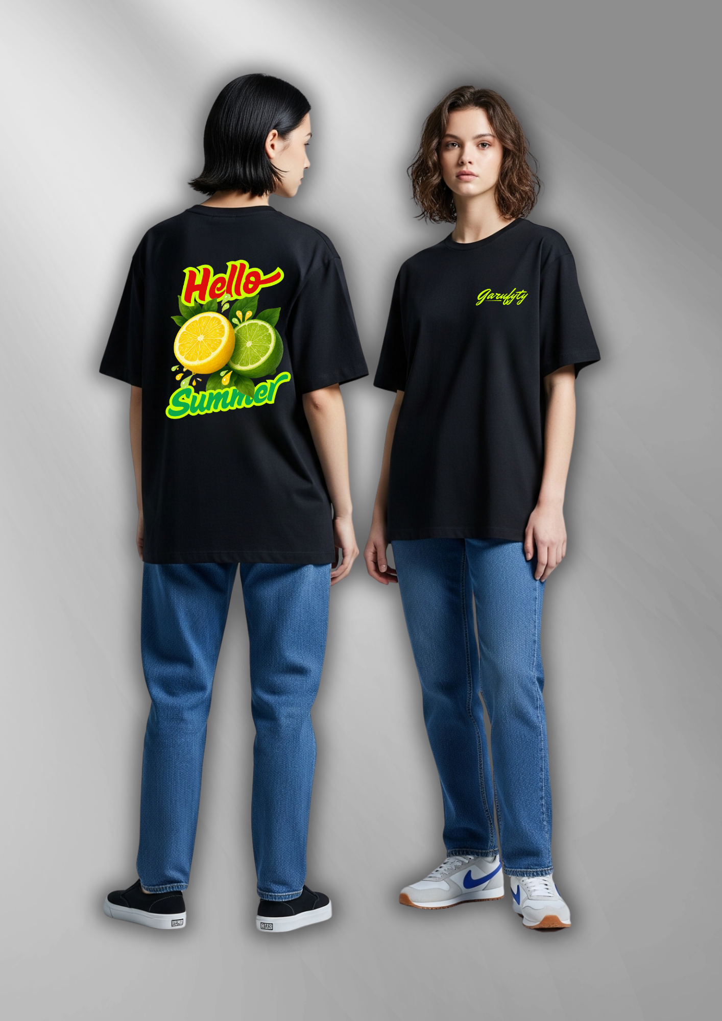 Camiseta manga corta Unisex Lemon Summer