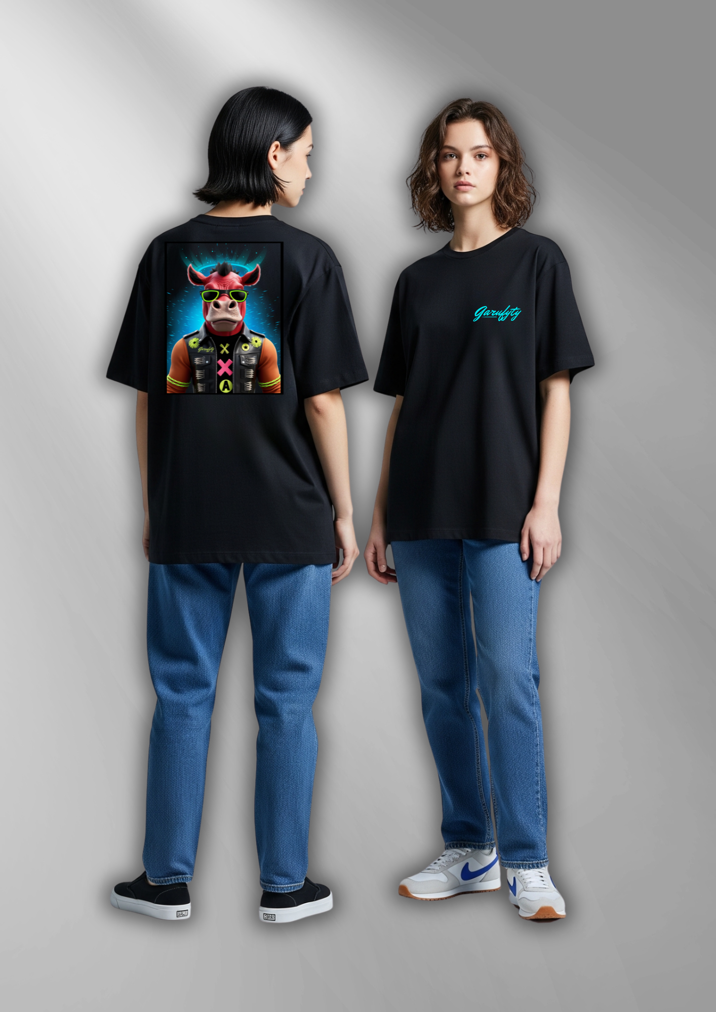 Camiseta manga corta Unisex Blue Calf