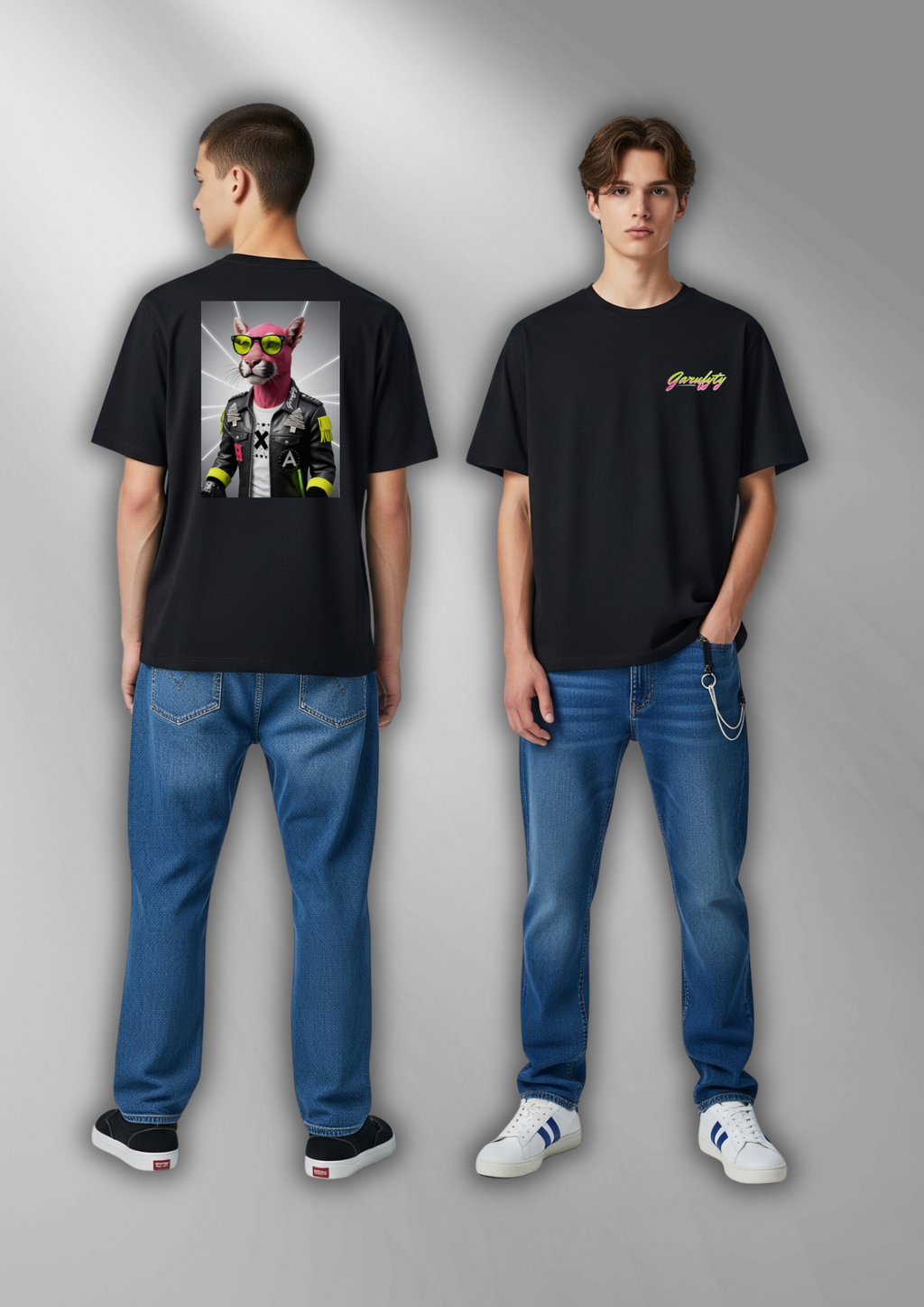 Camiseta manga corta Unisex Pink Panther